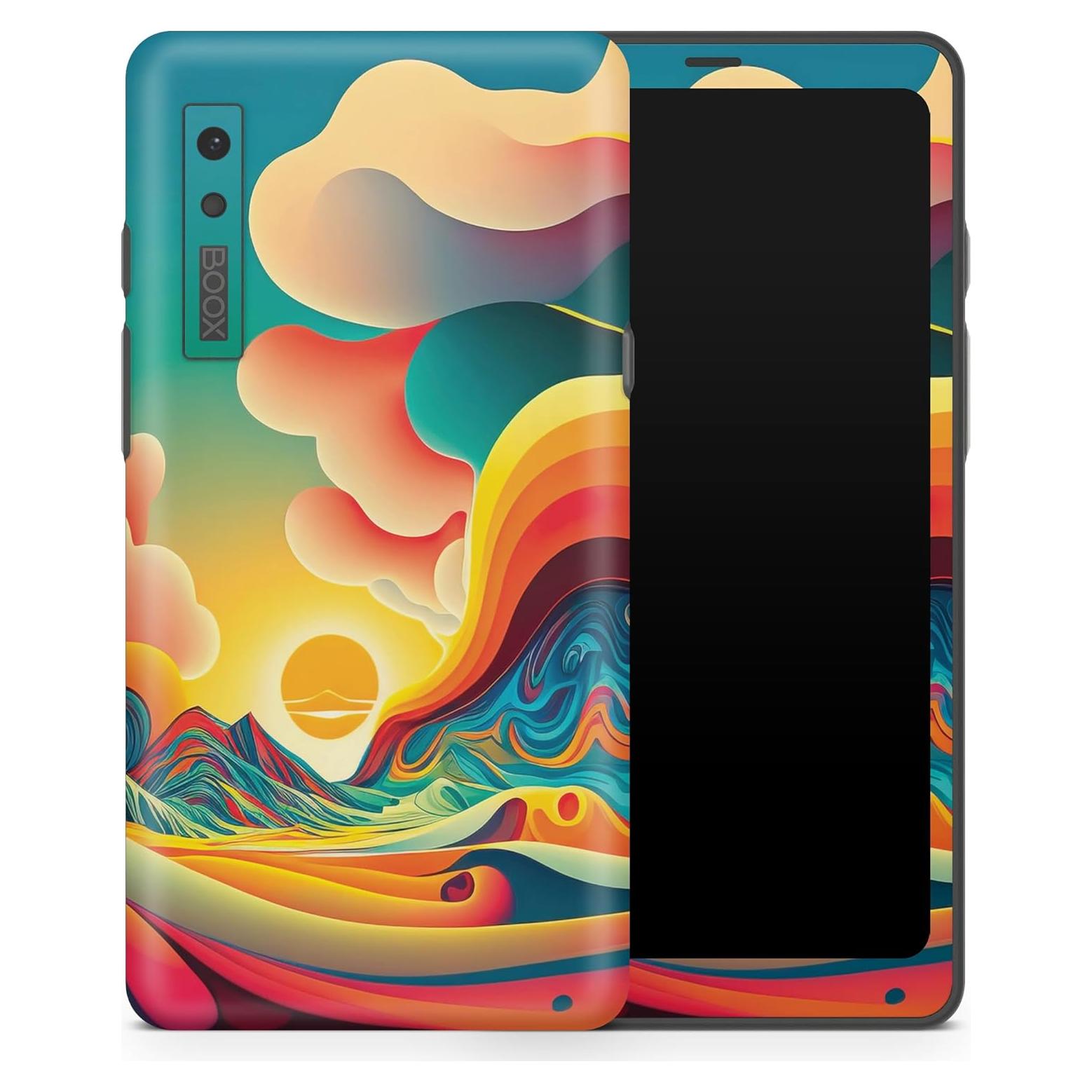 Funda de Tableta MightySkins para BOOX Palma 1 (2023) - Atardecer Surrealista - Vinilo Premium