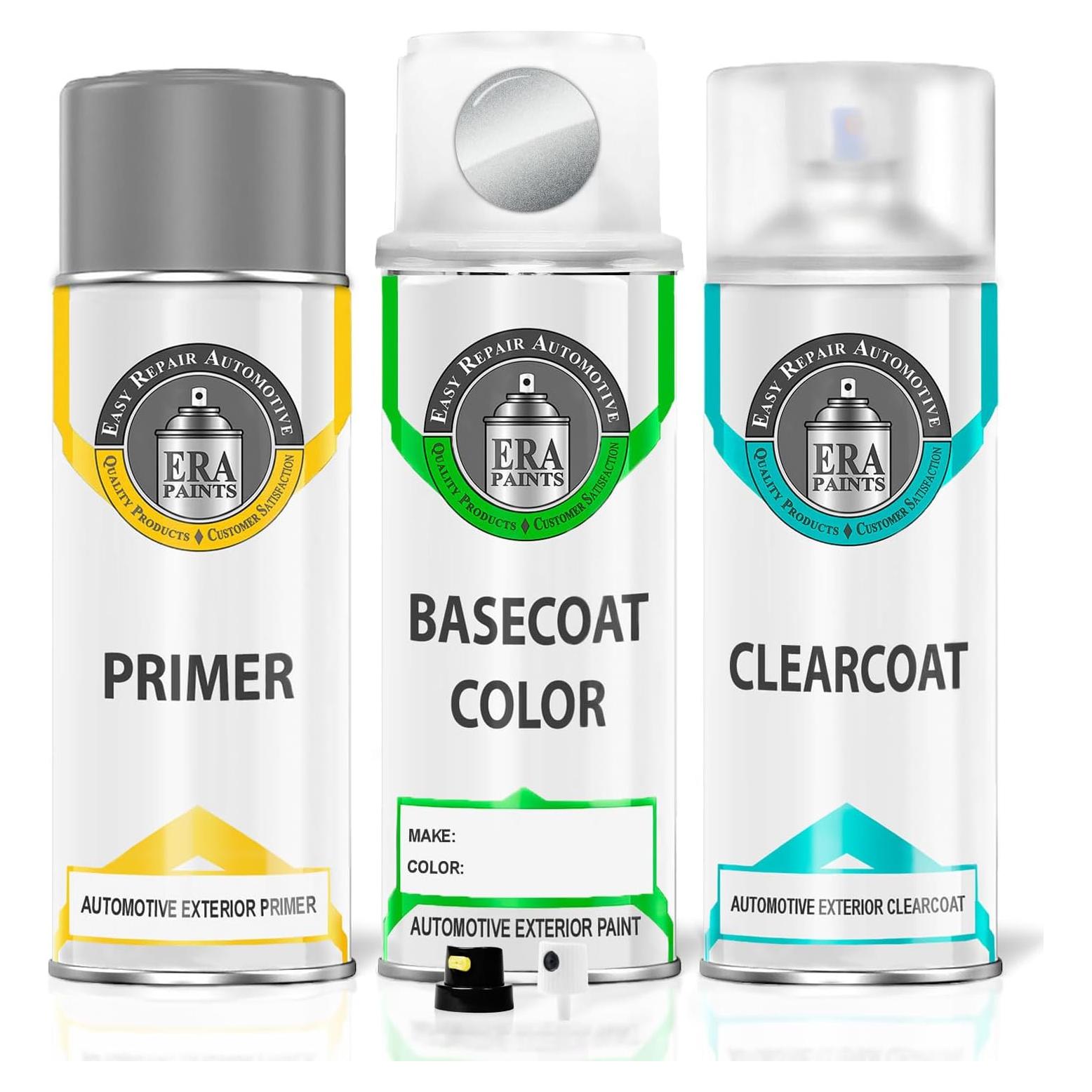 Pintura Automotriz Spray ERA 1F7 Plata Clásico Metálico 355ml