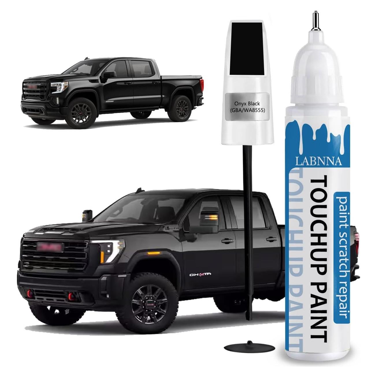 Pintura de Retoque LABNNA Onyx Black 0.4 Fl Oz para GMC