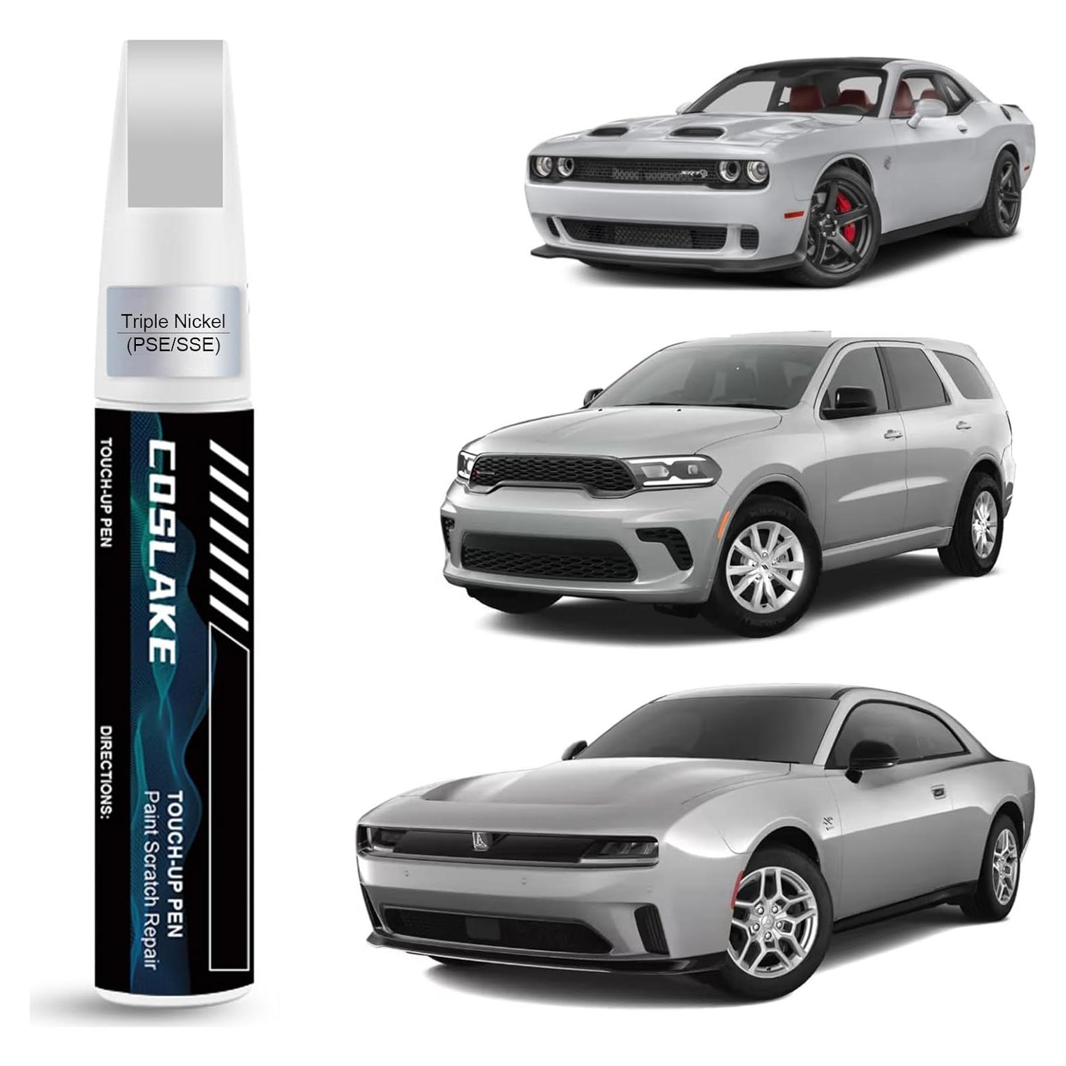 Pintura de Retoque COSLAKE 12ml Triple Nickel para Dodge