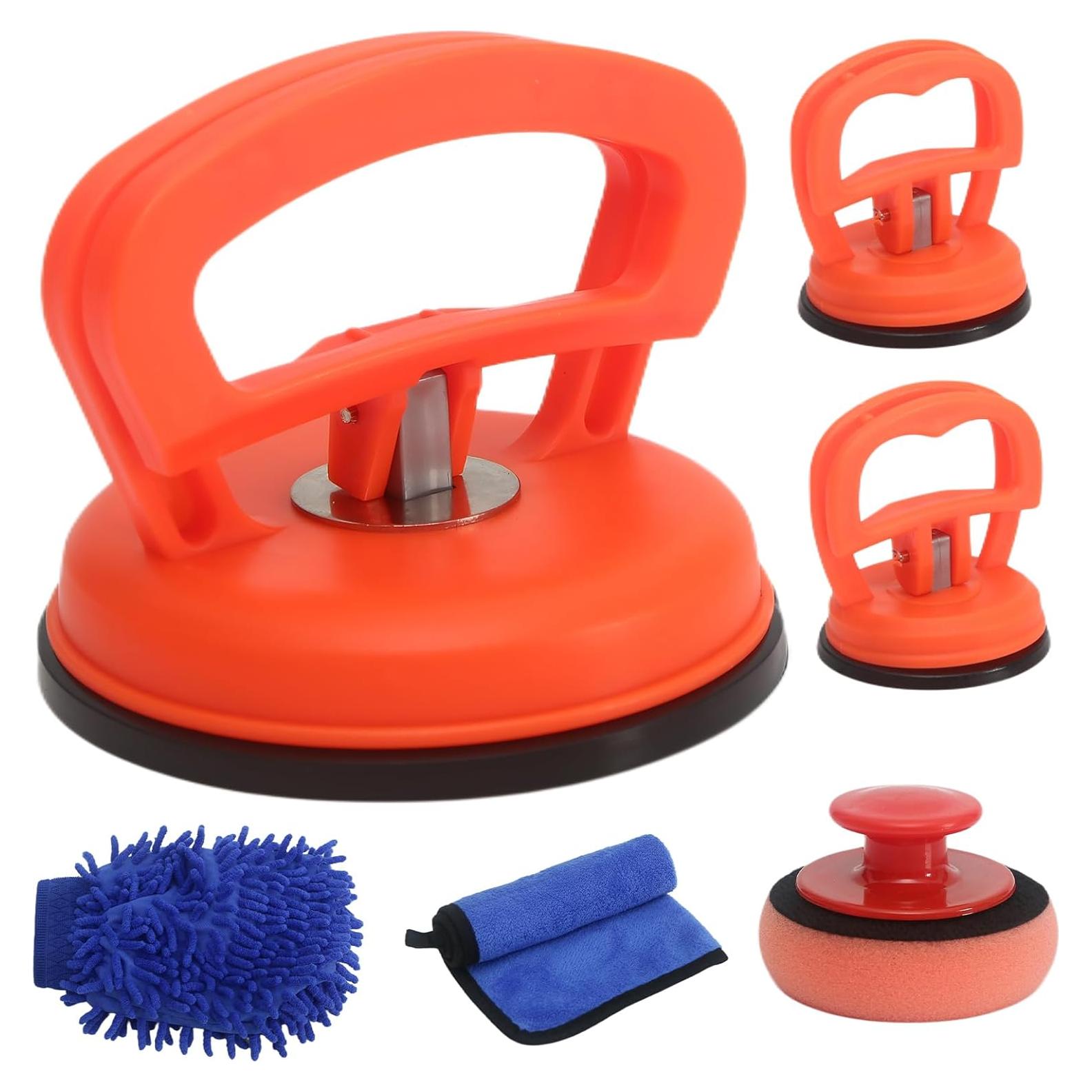 Extractor de Abolladuras de Coche Genérico Naranja - Kit Completo