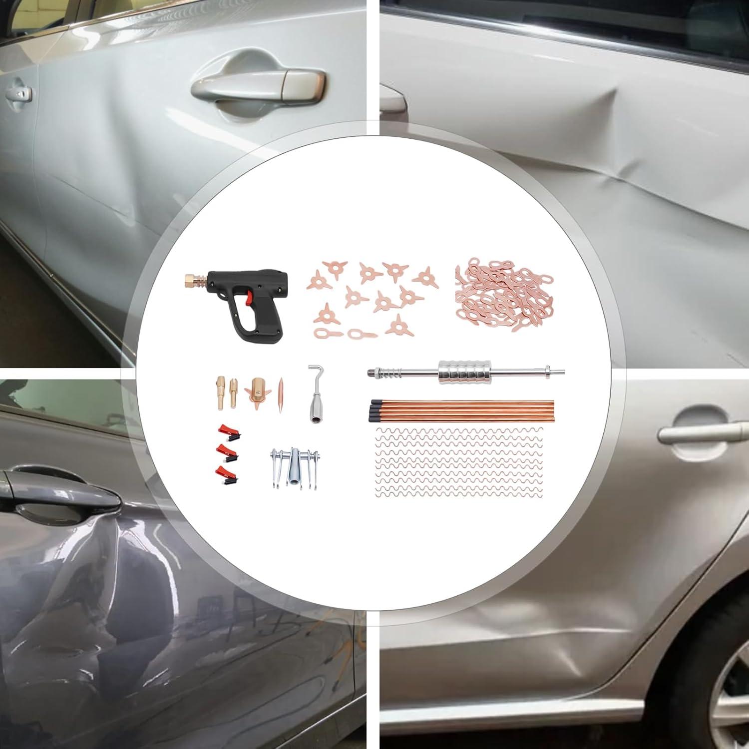 Kit de 86 Piezas para Sacar Abolladuras ZeStarDair con Soldador