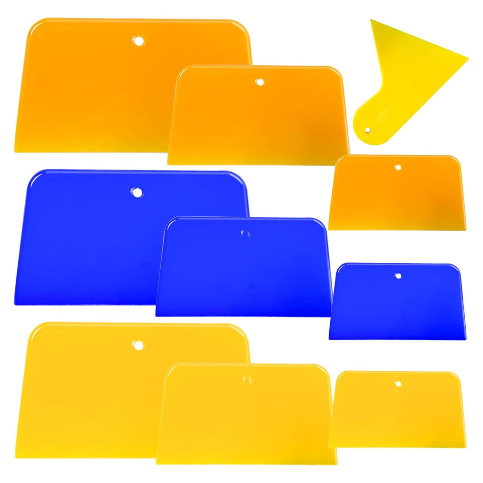 10 Espátulas de Relleno de Carrocería AYWFEY - 4 Tamaños