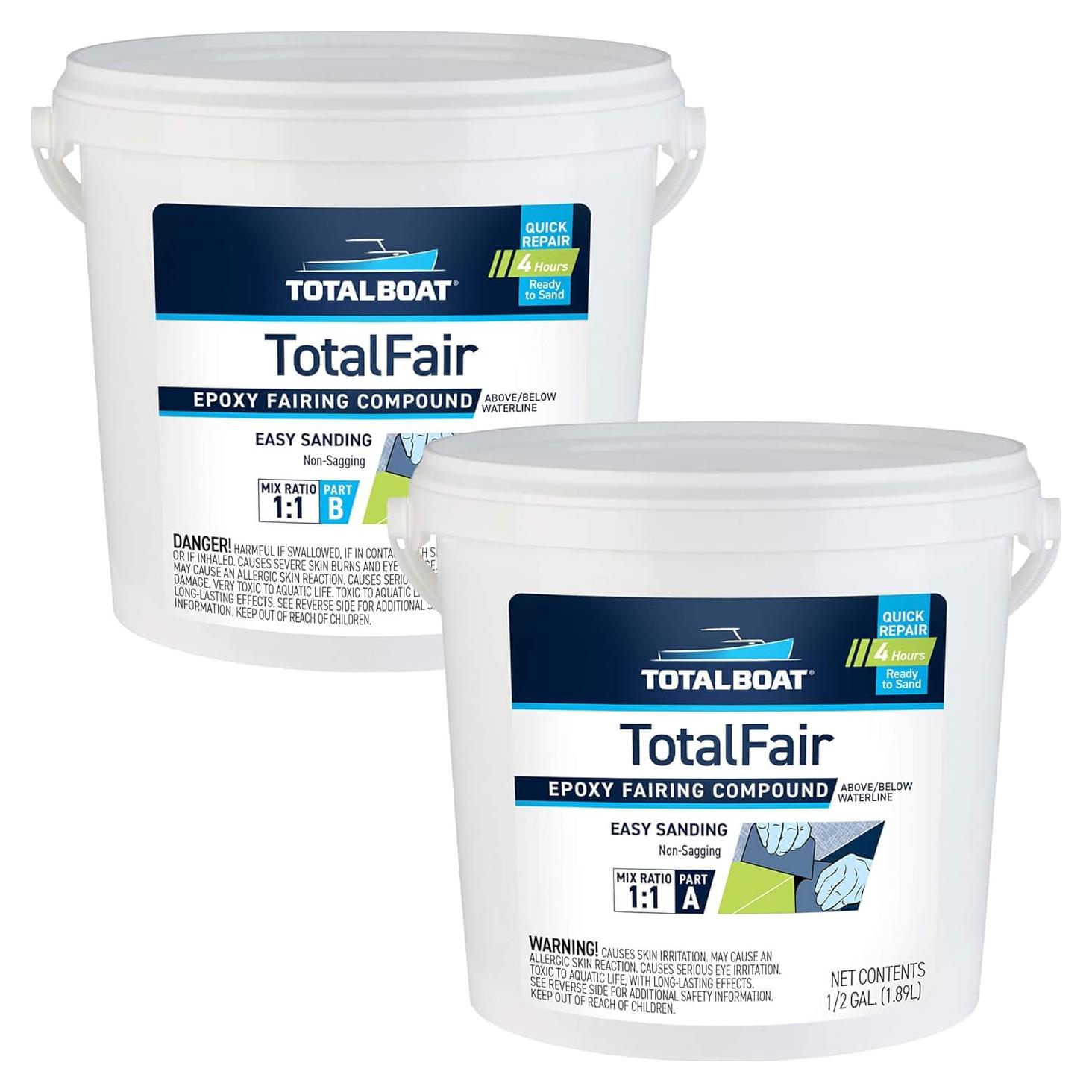 TotalBoat TotalFair Compuesto Epóxico Marino 3.78L
