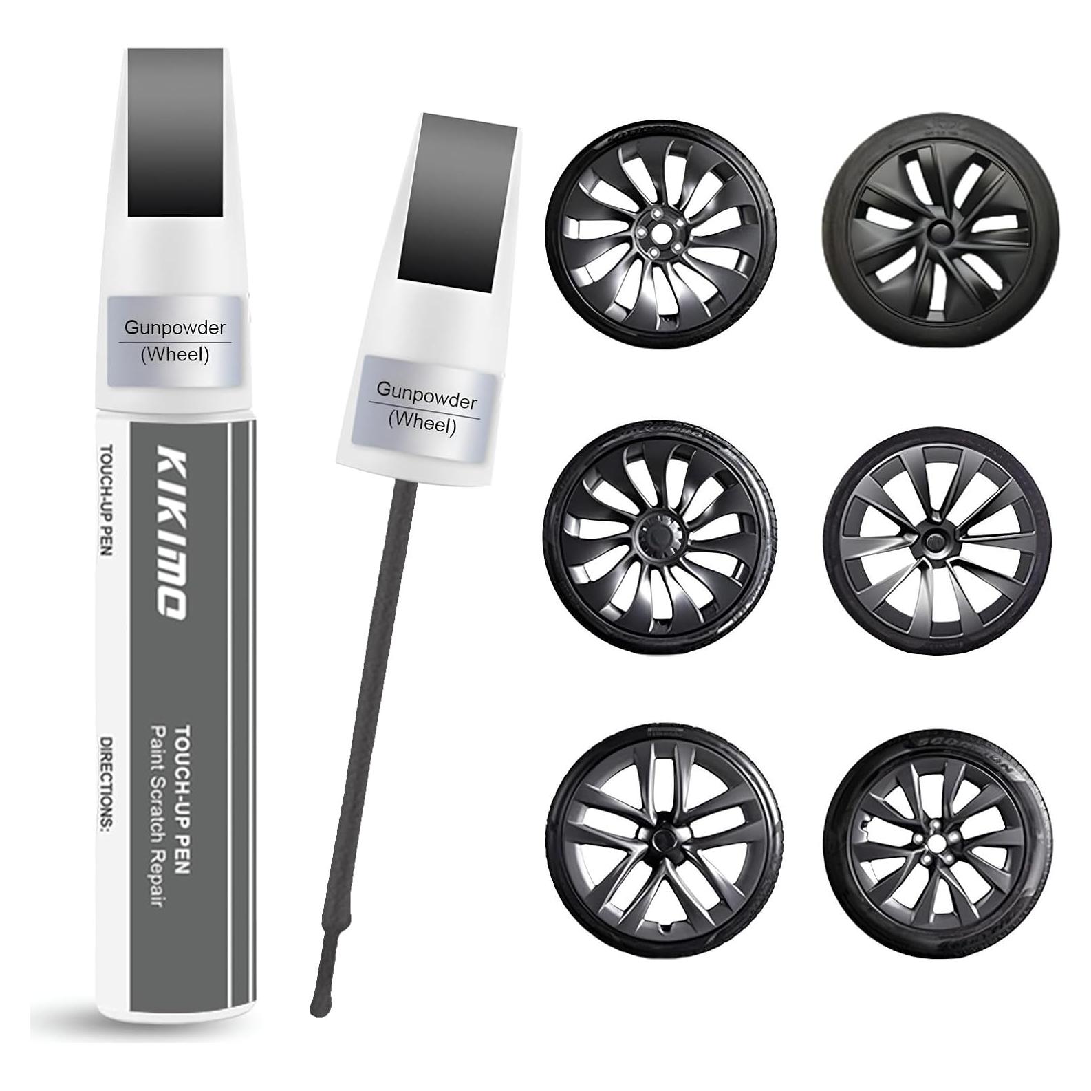 Pintura de Retoque KIKIMO para Rines Tesla Model Y/3/S/X 12ml