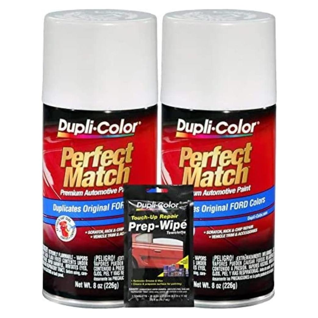 Kit de Pintura de Retoque Dupli-Color BFM0335 Blanco 3 Piezas