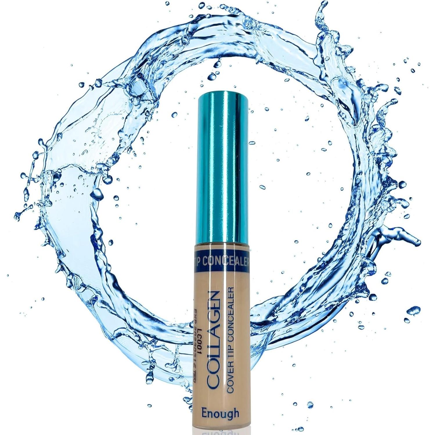 Corrector de Colágeno Enough 9g - Cobertura Completa para Ojeras