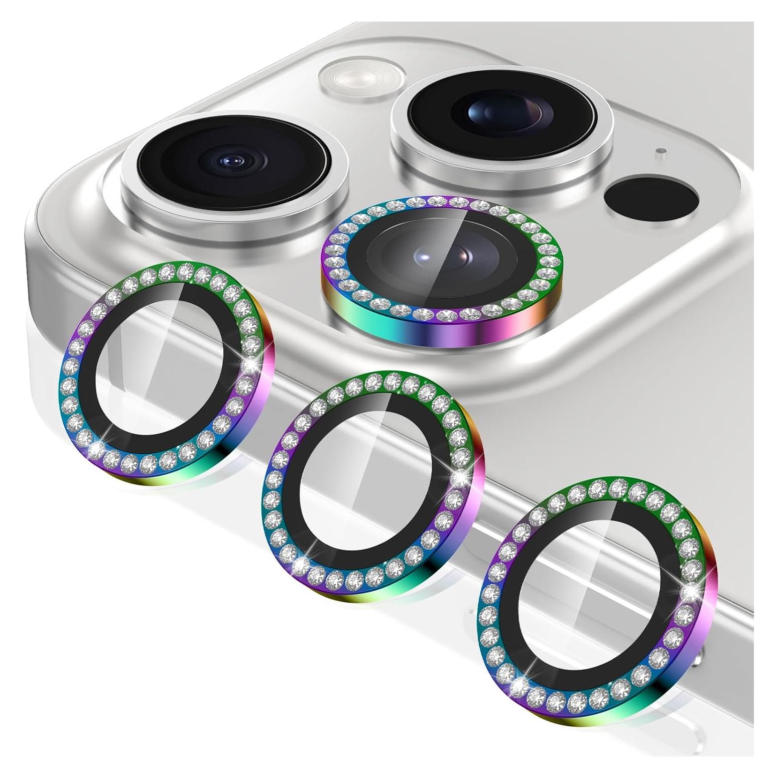 Protector de Lente de Cámara Casetego para iPhone 16 Pro Max/Pro 9H