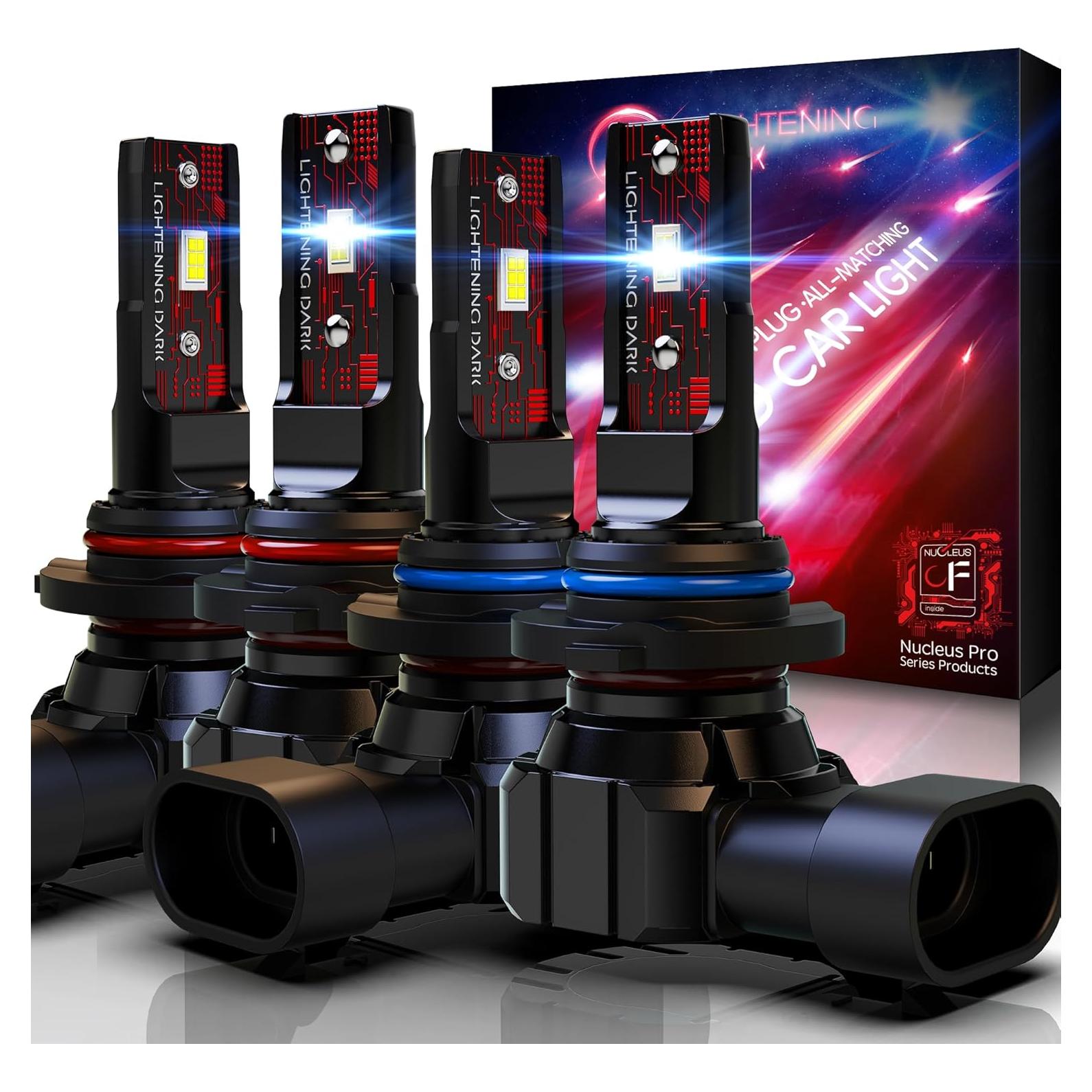 Bombillas de Niebla LED LIGHTENING DARK 9005+9006 6500K