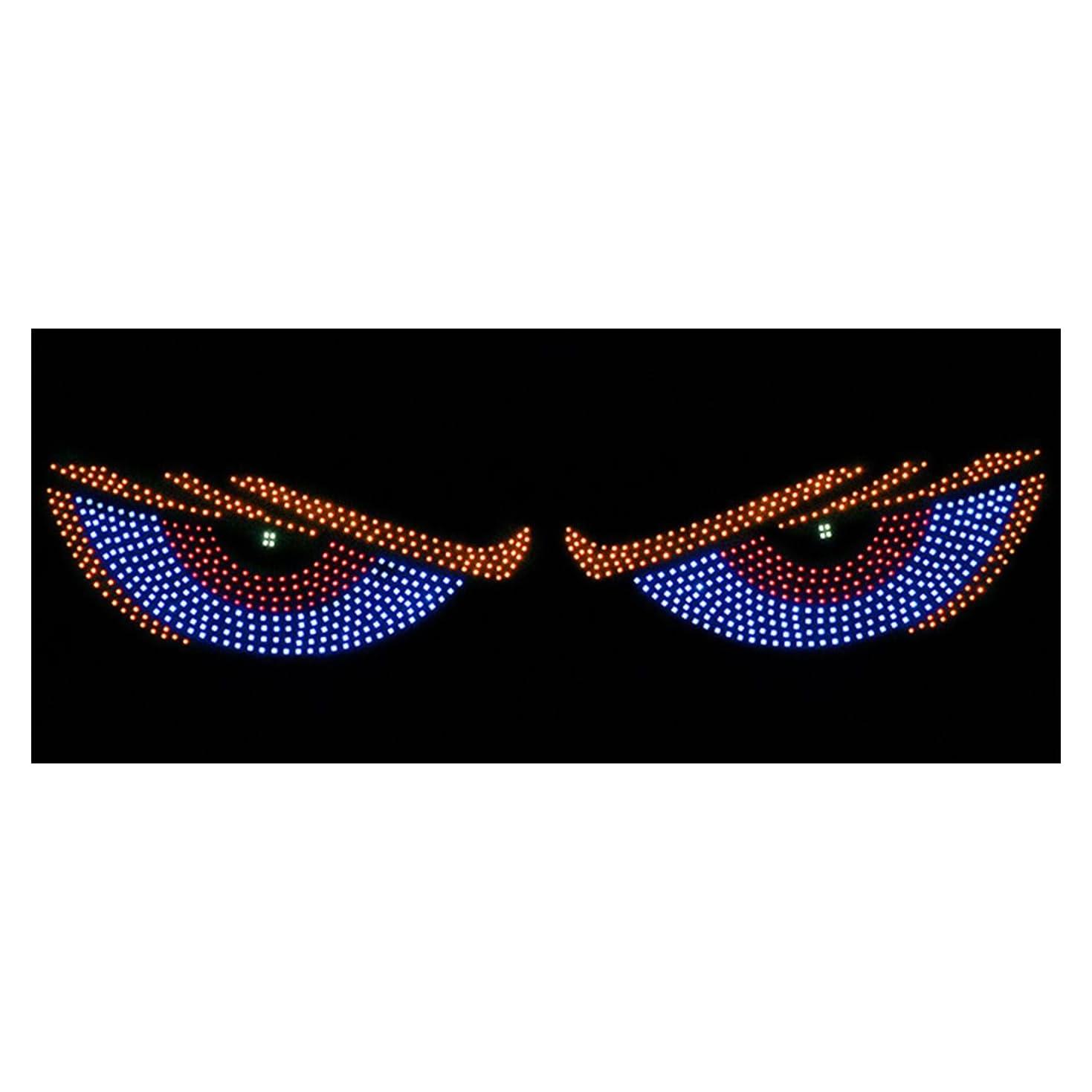 Luces LED Ojos Diabólicos MOXRUQ 2 PCS Azul 60 cm