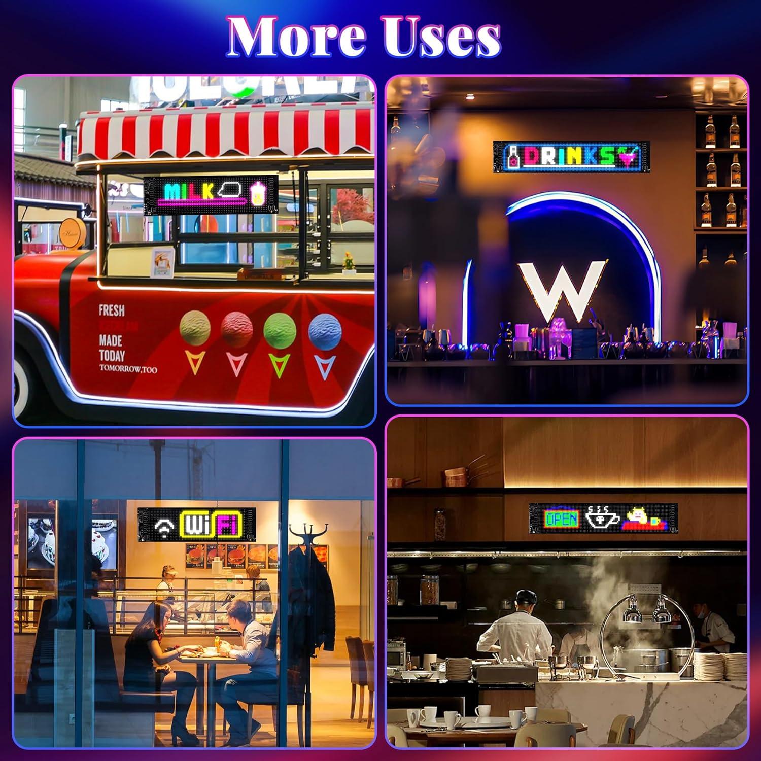 Pantalla LED Flexible Sachie HRP-1696 5800 Lux 35.56x10.92cm