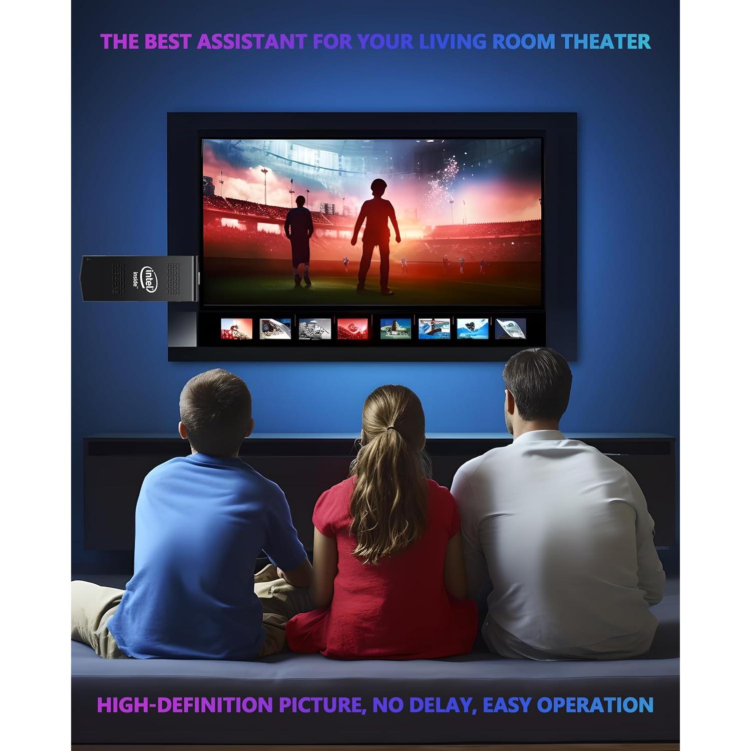 Mini PC Stick ALADAWN S7 J4125 8GB RAM 128GB SSD Windows 11 Pro