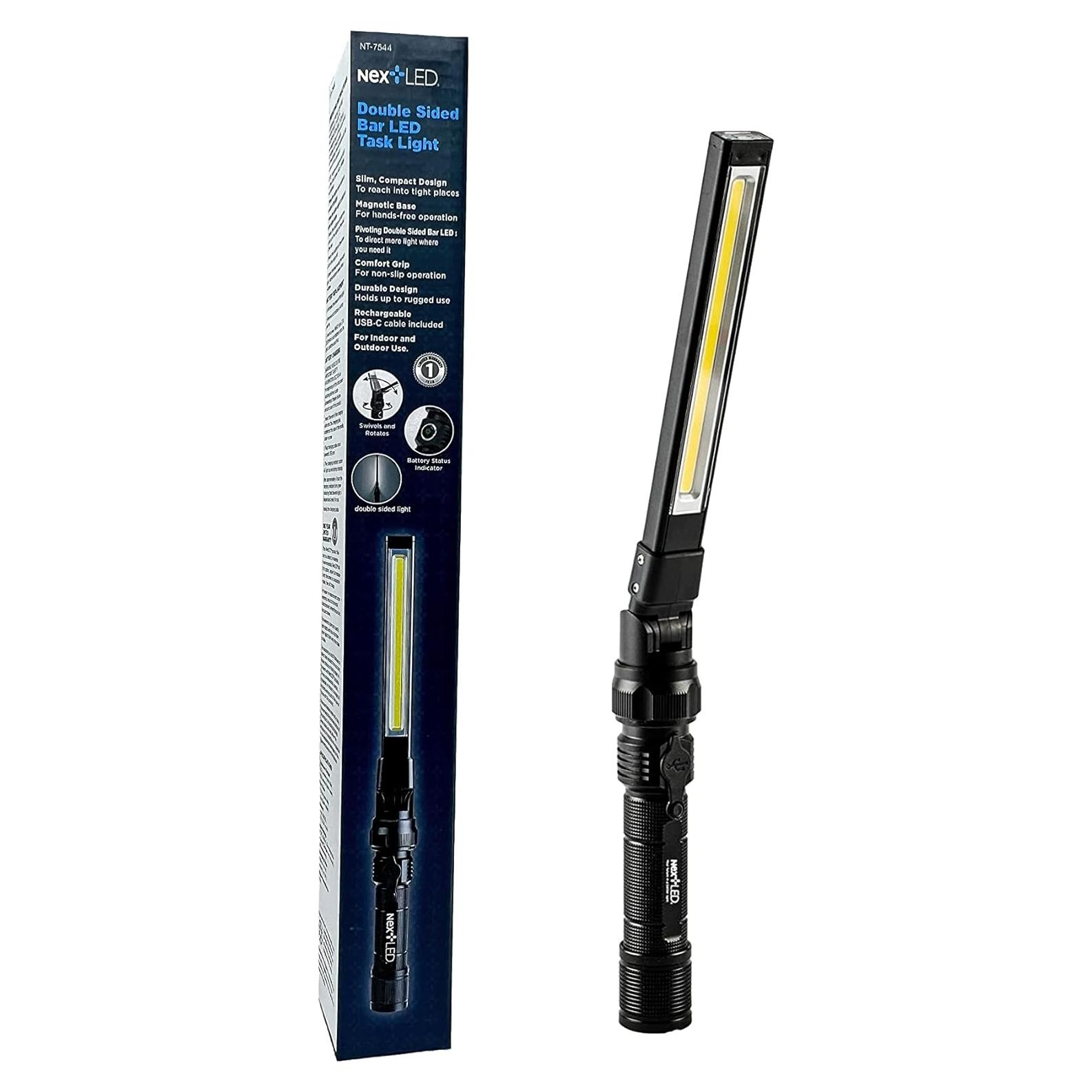 Luz de Trabajo LED NextLED NT-7544 Plegable Doble Cara 1200 Lúmenes