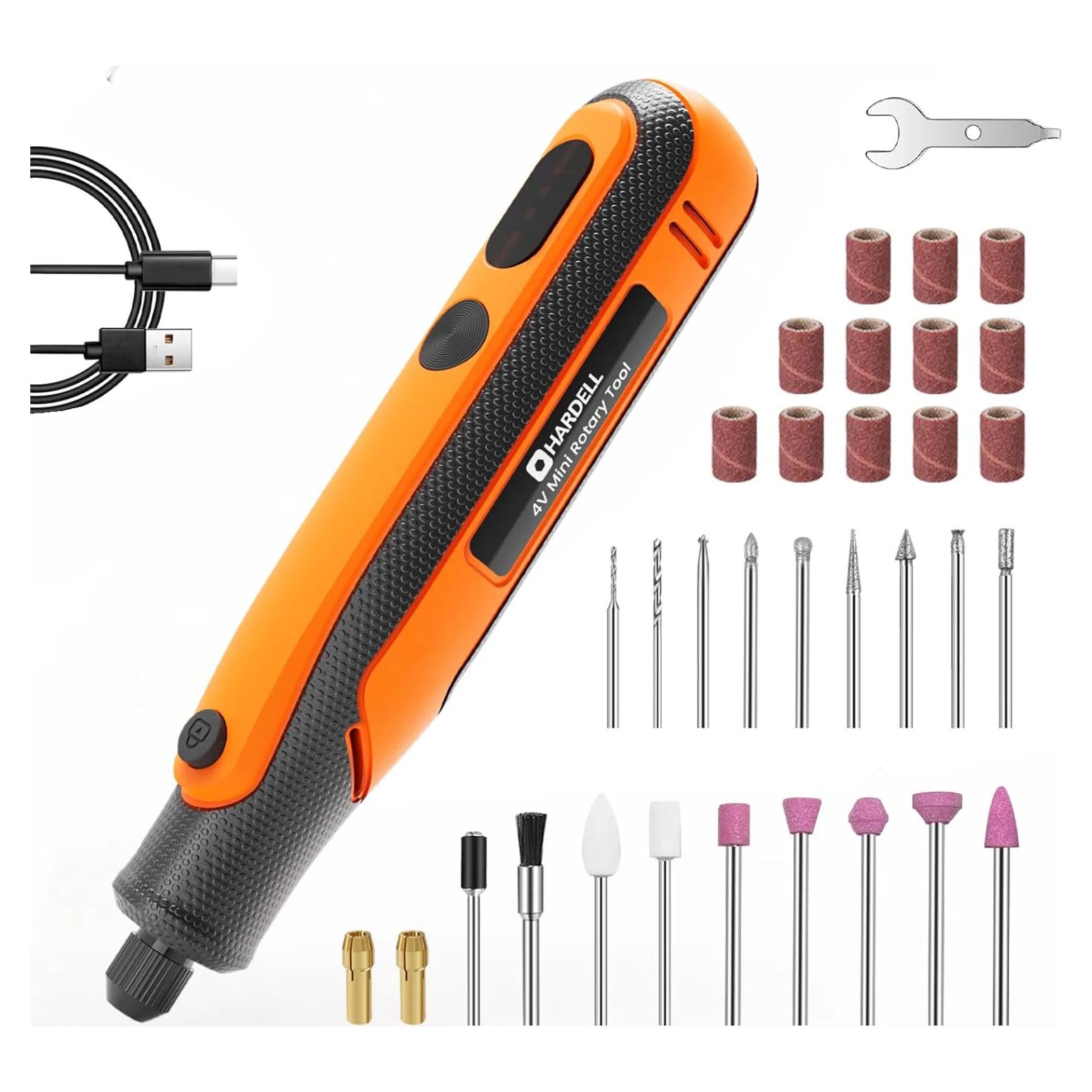 Mini Herramienta Rotativa Inalámbrica HARDELL 4V 15000RPM