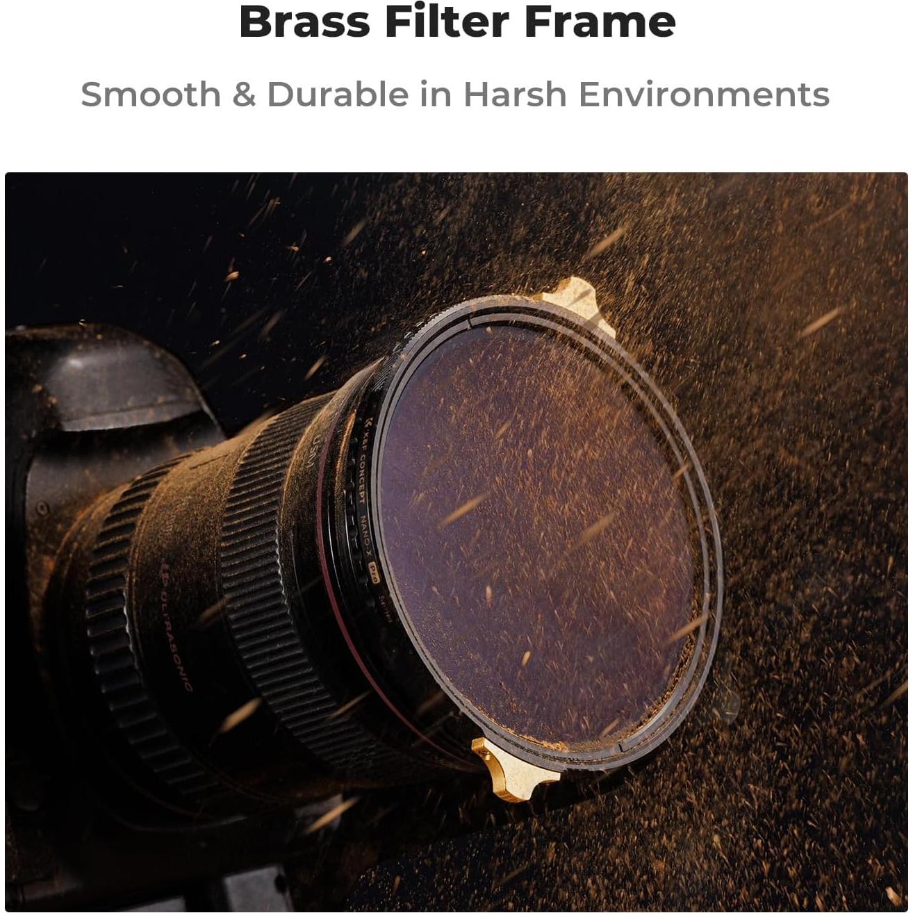 Filtro Polarizador Circular K&F Concept 55mm Ultra Delgado