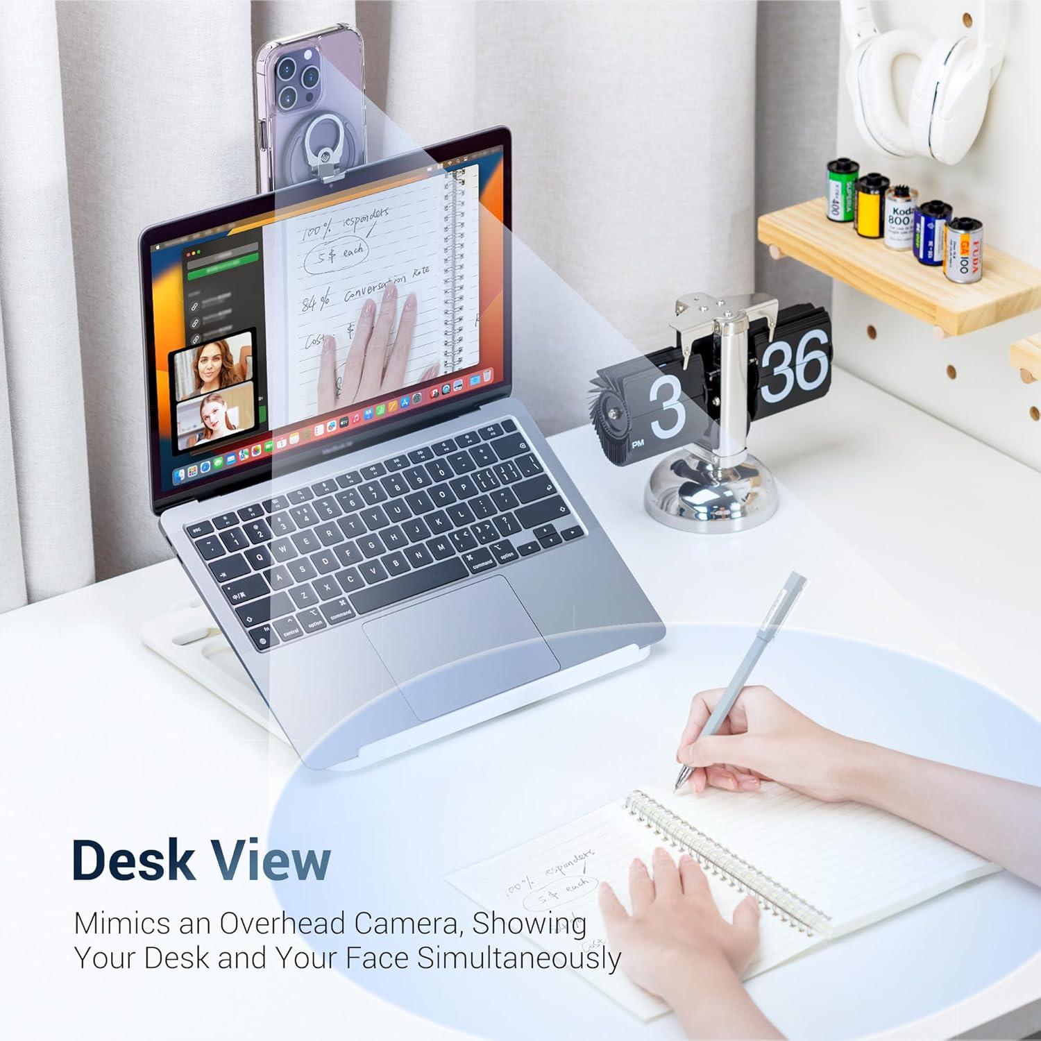 Soporte de Cámara de Continuidad PROfezzion para MacBook - Negro