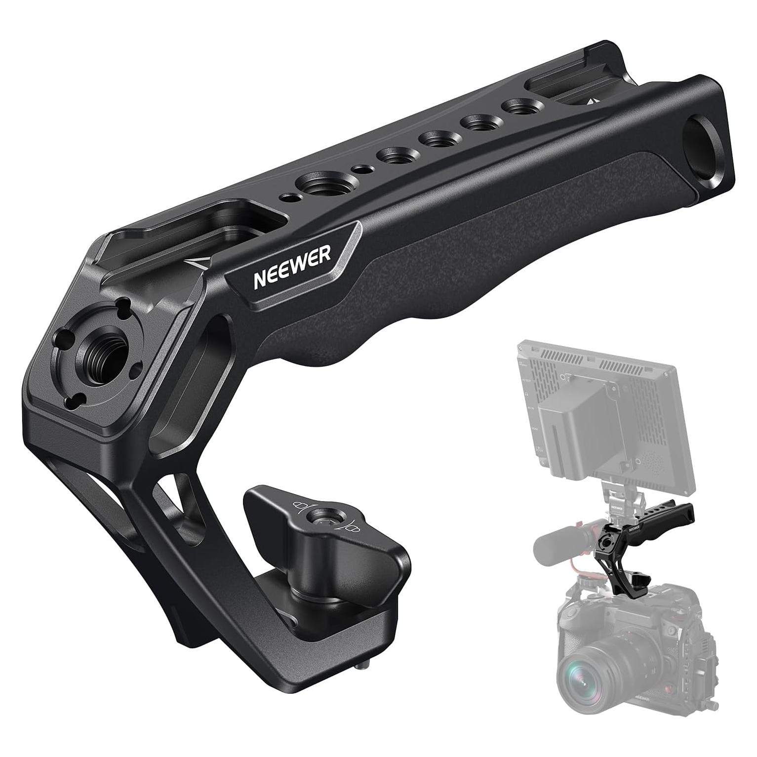 Mango Superior NEEWER CA107 con Tornillo 3/8" y Silicona