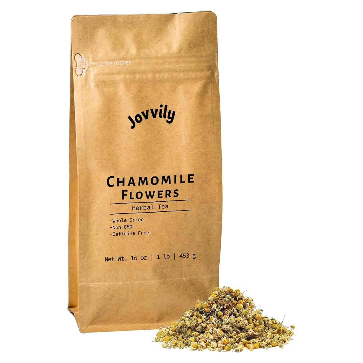 Flores Secas de Manzanilla Jovvily - 0.45 kg - Té Herbal