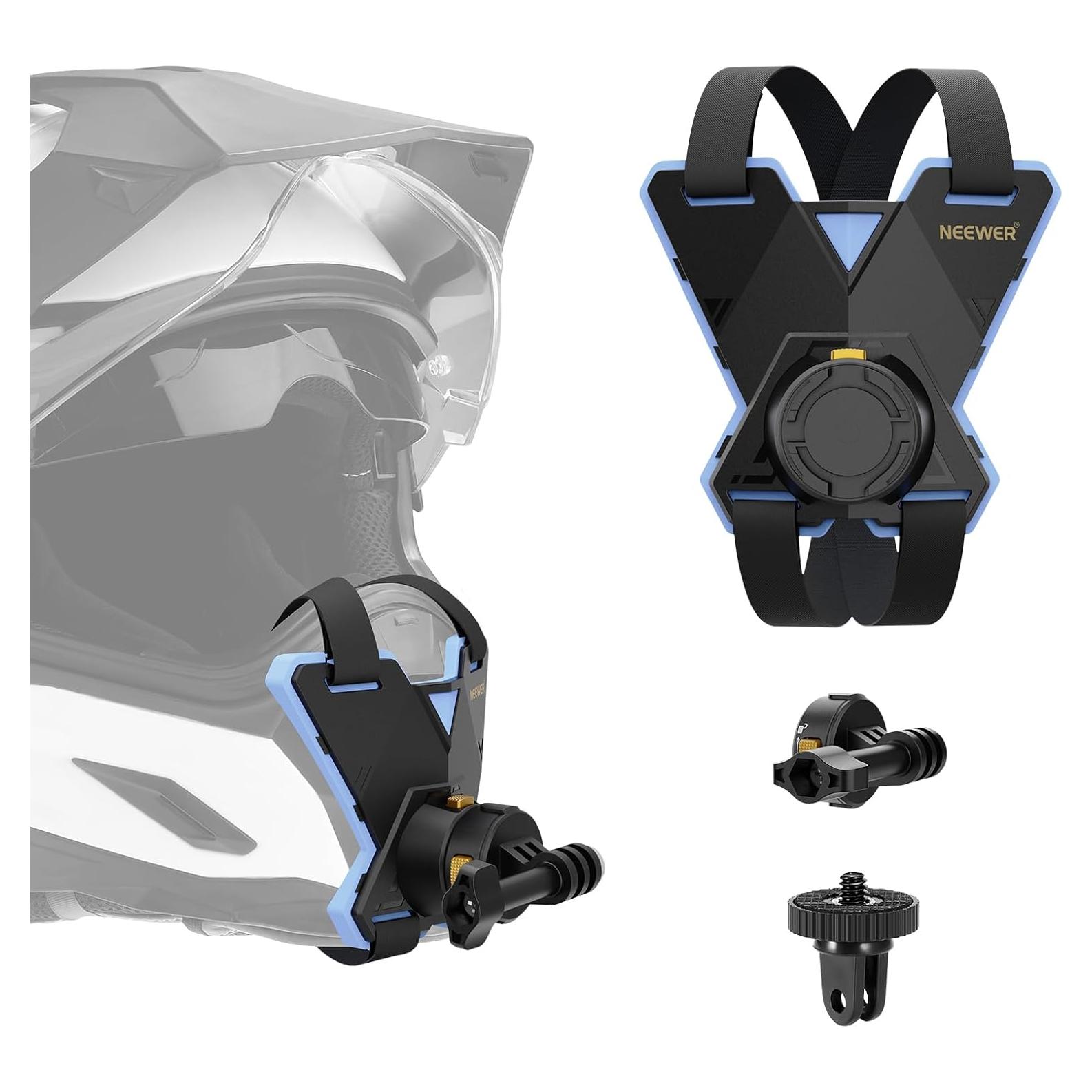 Kit de Montaje para Casco NEEWER GP19 Compatible con GoPro