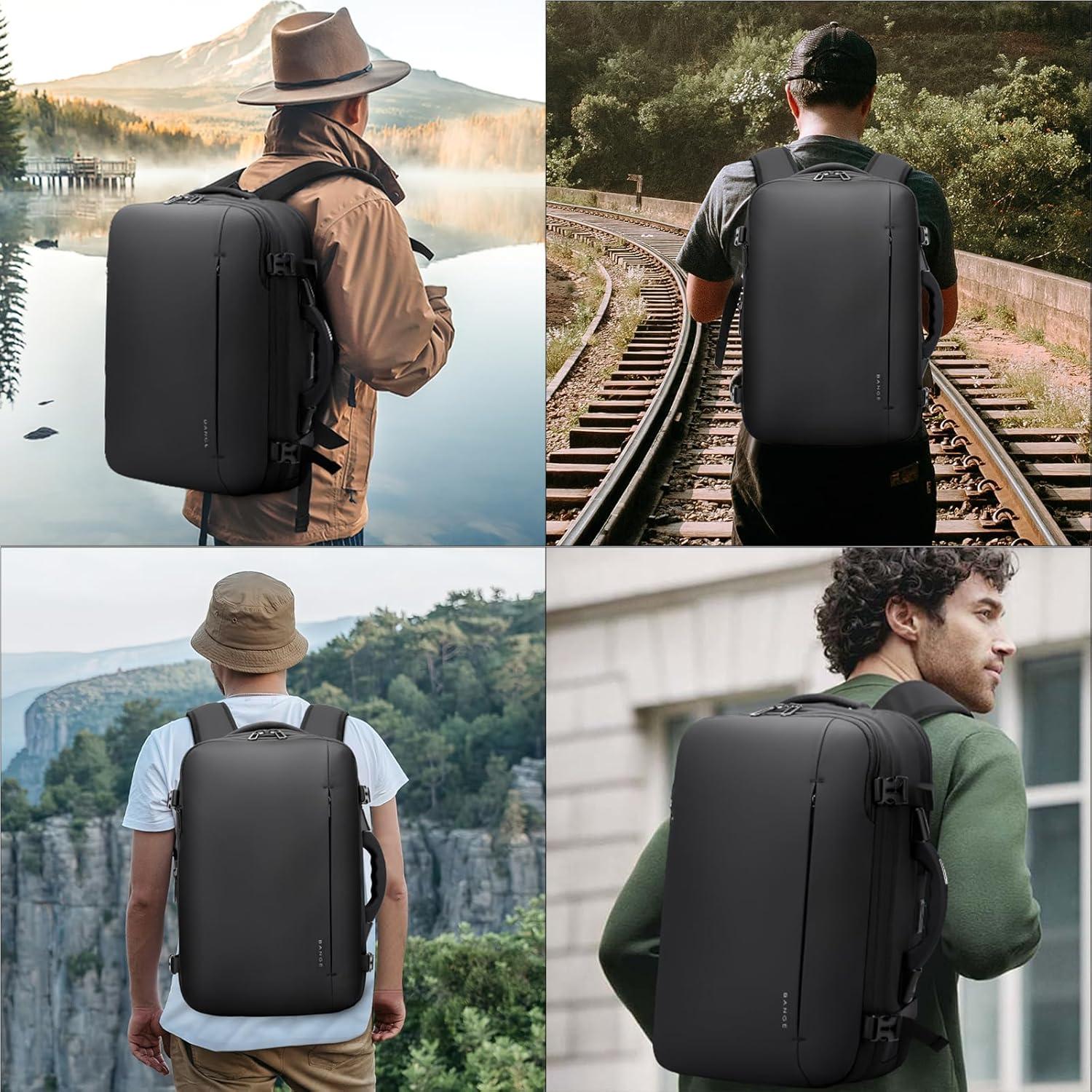 Mochila BANGE al vacío 70L impermeable con bomba eléctrica