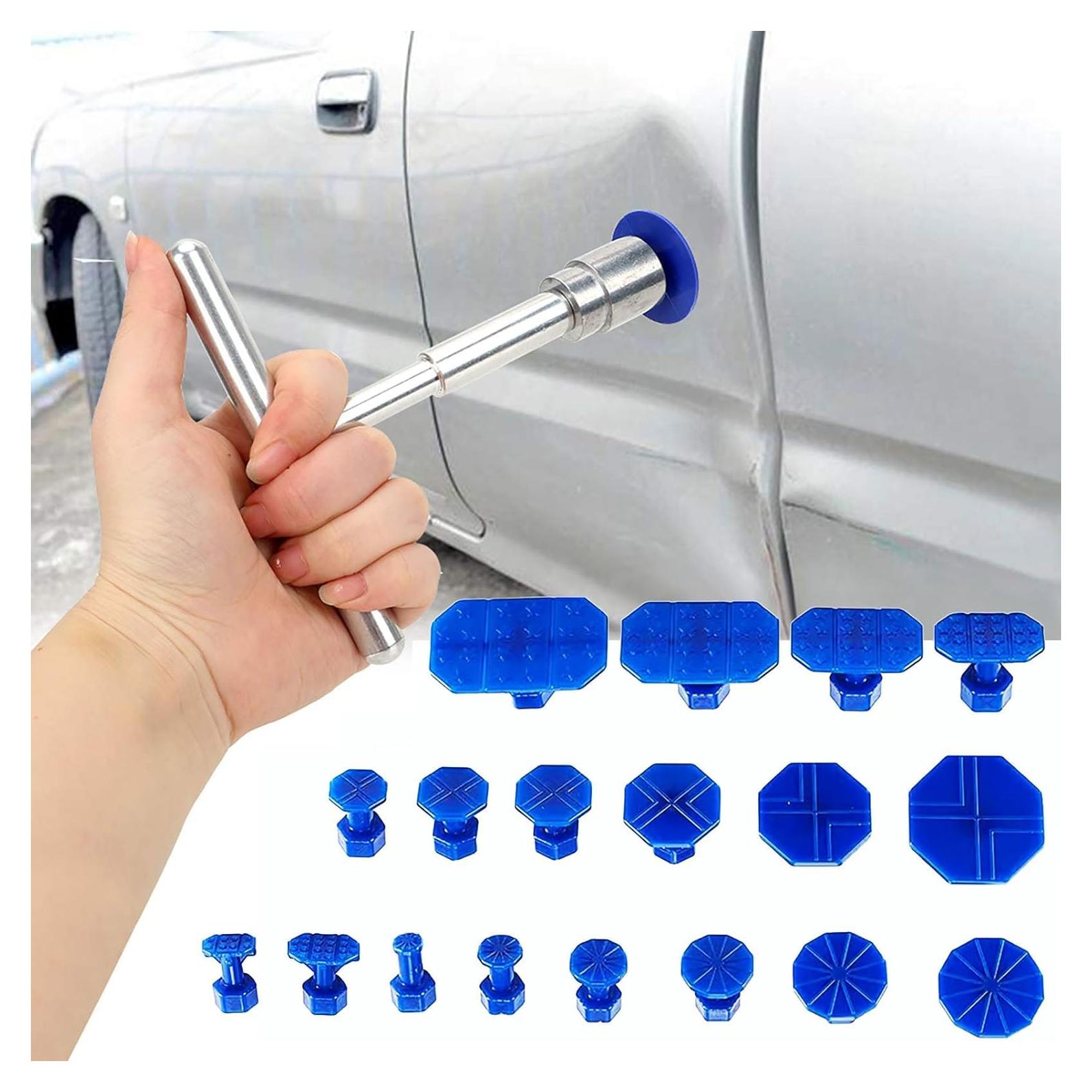 Kit de Reparación de Abolladuras BxuxJar 19 Piezas con Extractor