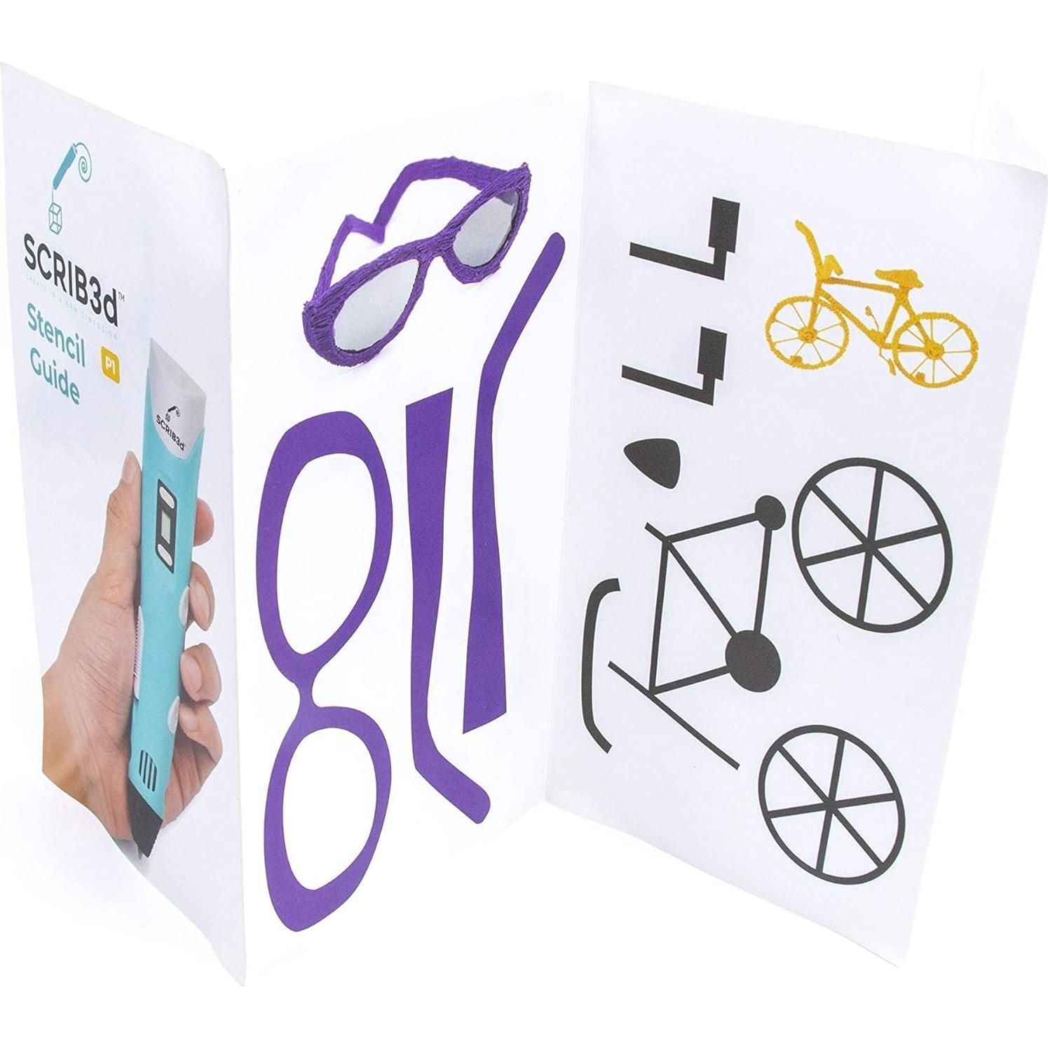 Bolígrafo 3D SCRIB3D P1 con Pantalla y Filamento PLA