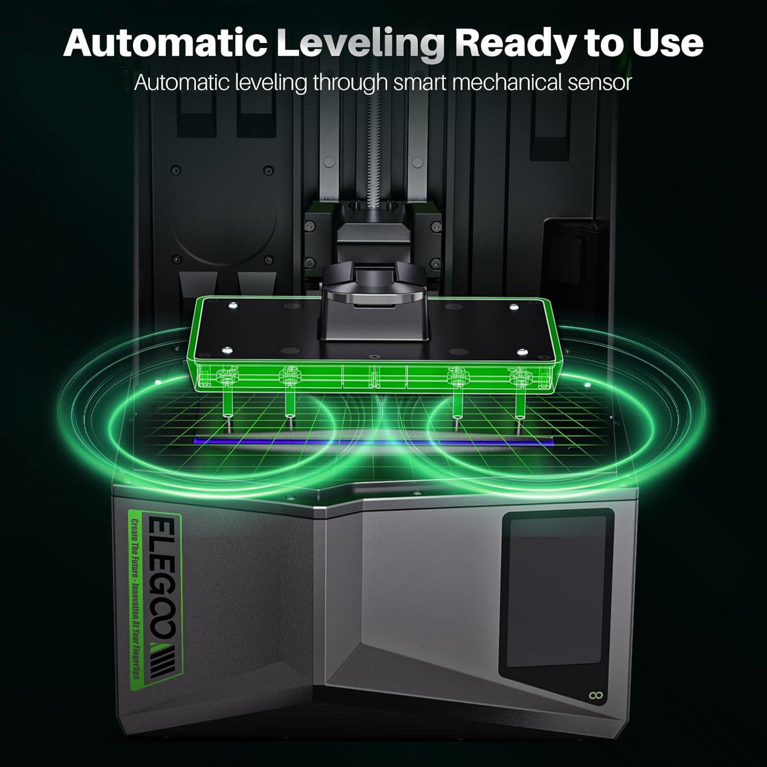 Impresora 3D ELEGOO Saturn 4 12K LCD 10" Automática