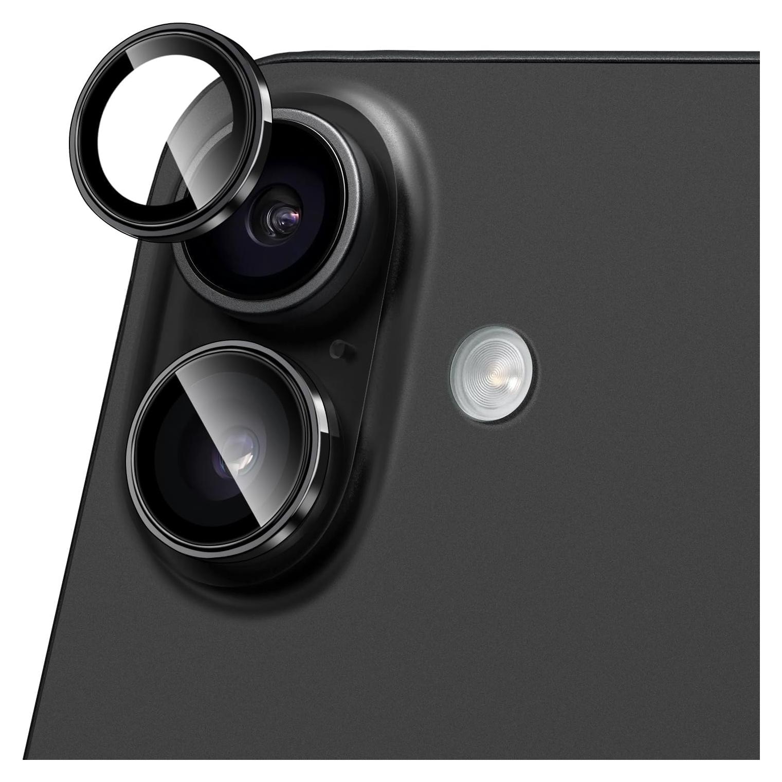 Protector de Lente de Cámara Hsefo para iPhone 17, Vidrio 9H