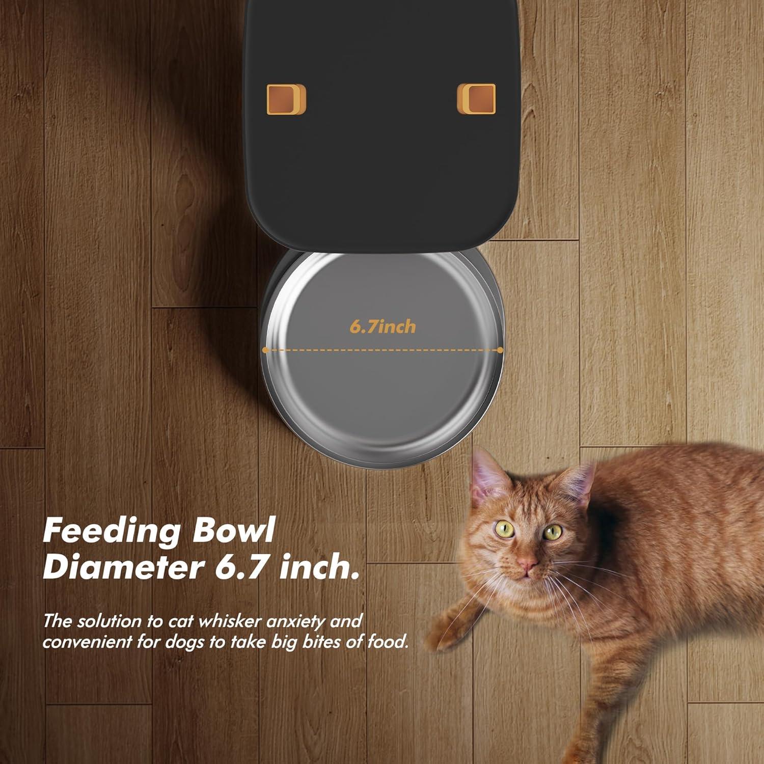 Dispensador Automático de Comida Nityers 8L para Perros y Gatos