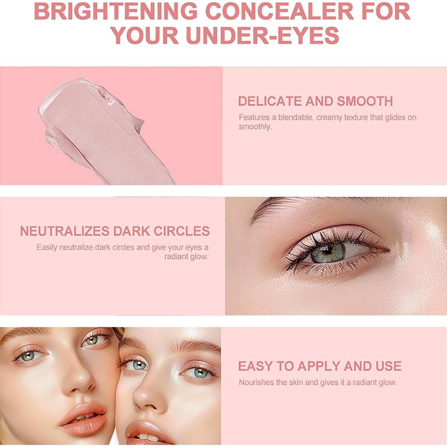 Corrector de Ojeras Iluminador SPRINGSKY 01 Rosa Claro 49.6g