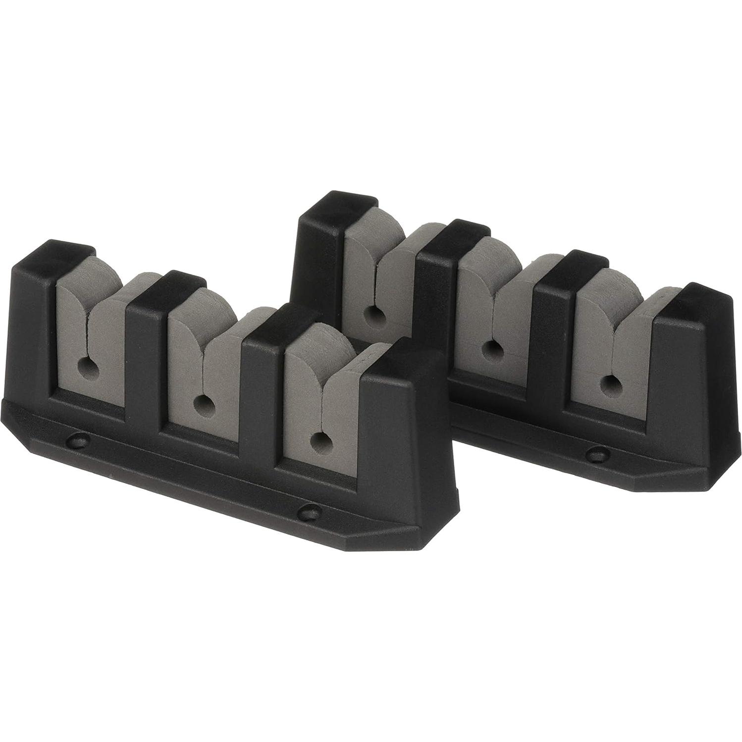 Soporte de Almacenamiento Seachoice para 3 Varas, ABS Negro