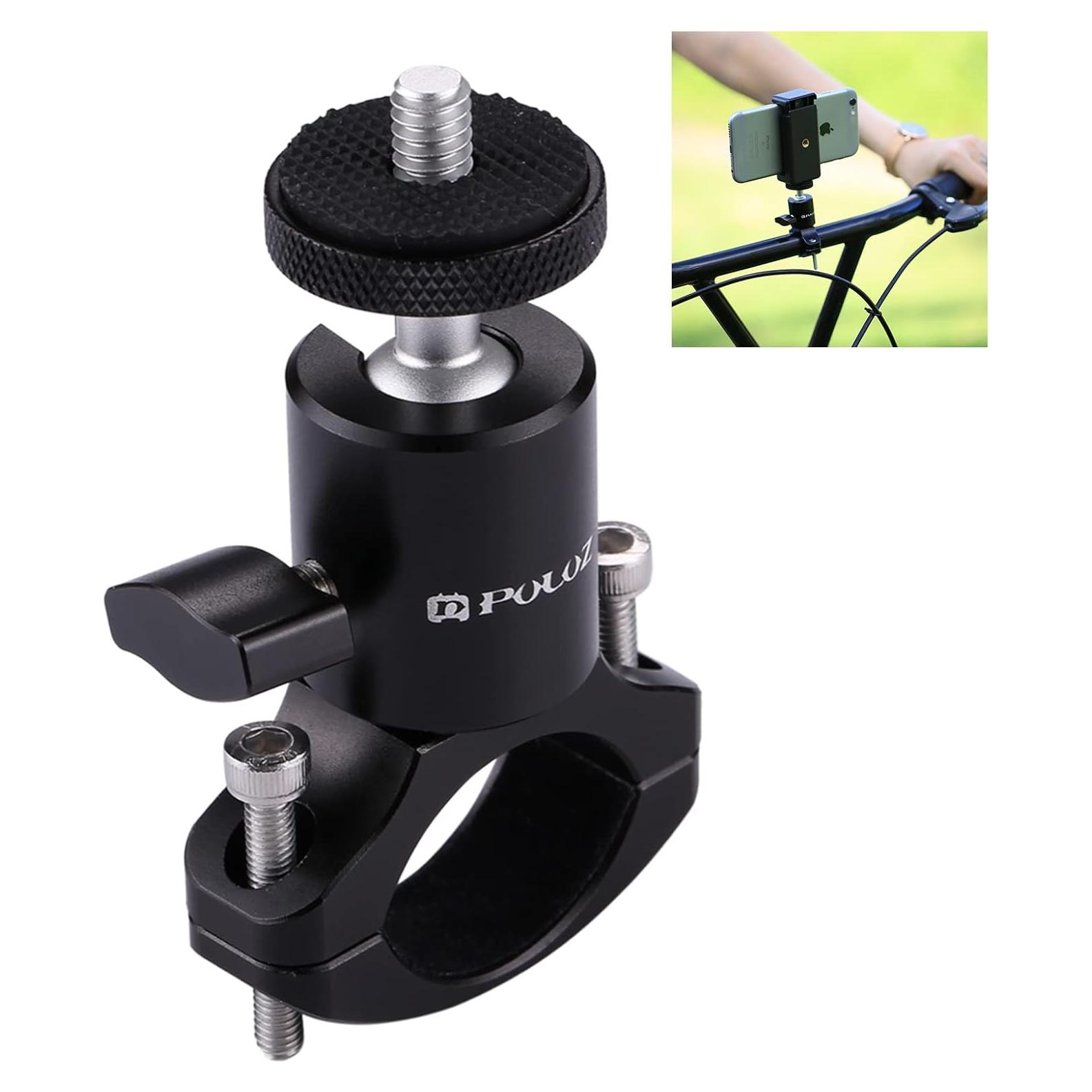 Soporte de Manillar PULUZ para Cámara de Bicicleta y Moto