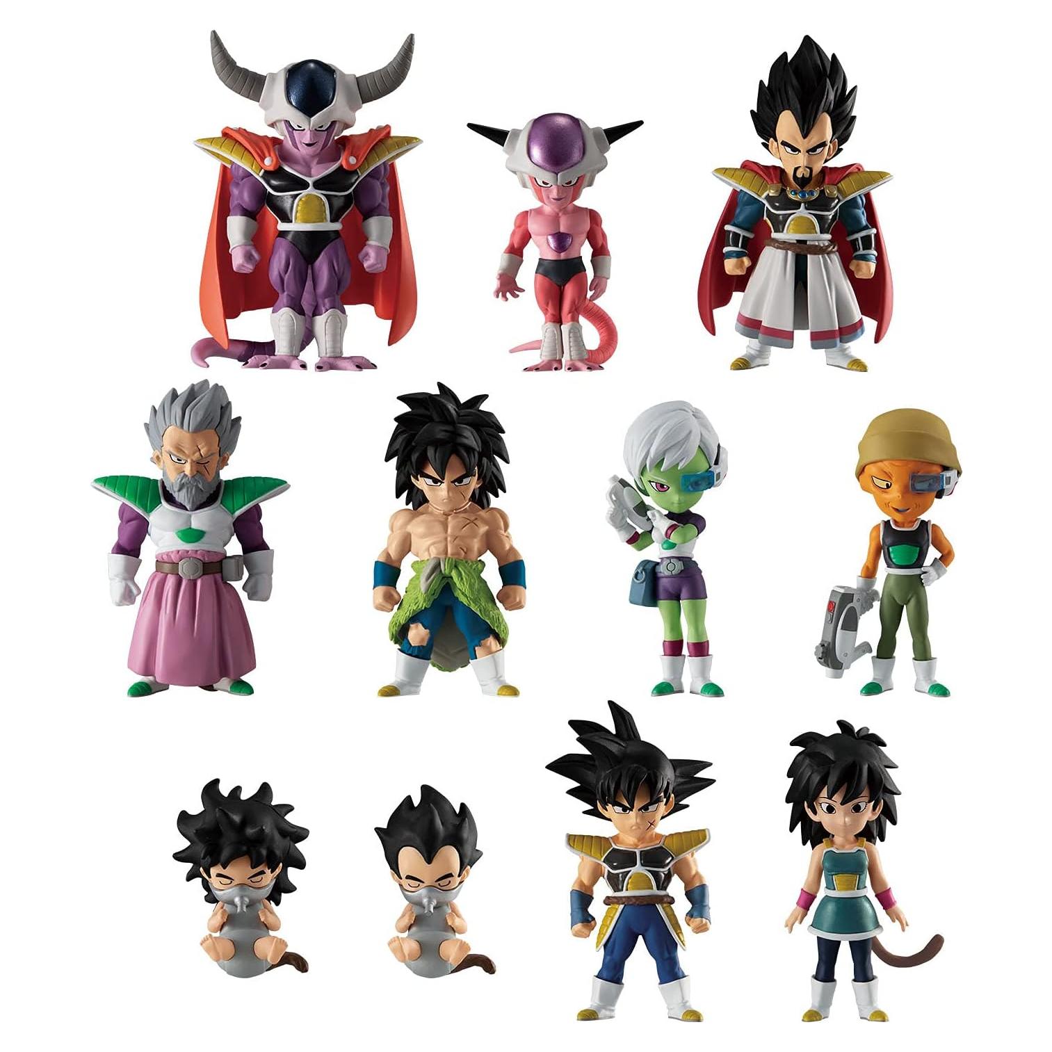 Conjunto Premium 11 Figuras Dragon Ball Super Broly Bandai