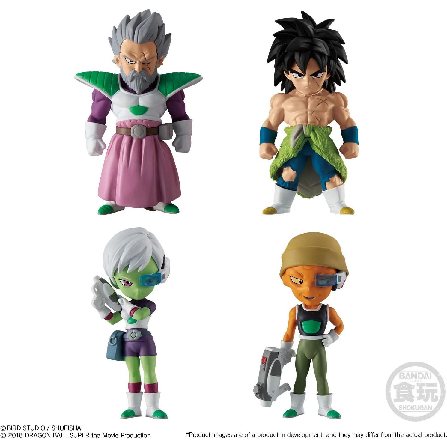 Conjunto Premium 11 Figuras Dragon Ball Super Broly Bandai