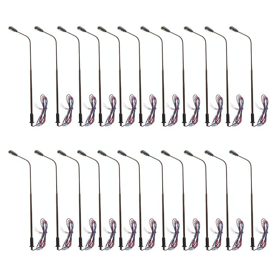 Faroles de Ferrocarril LED Comimark 12 PCS Escala HO N