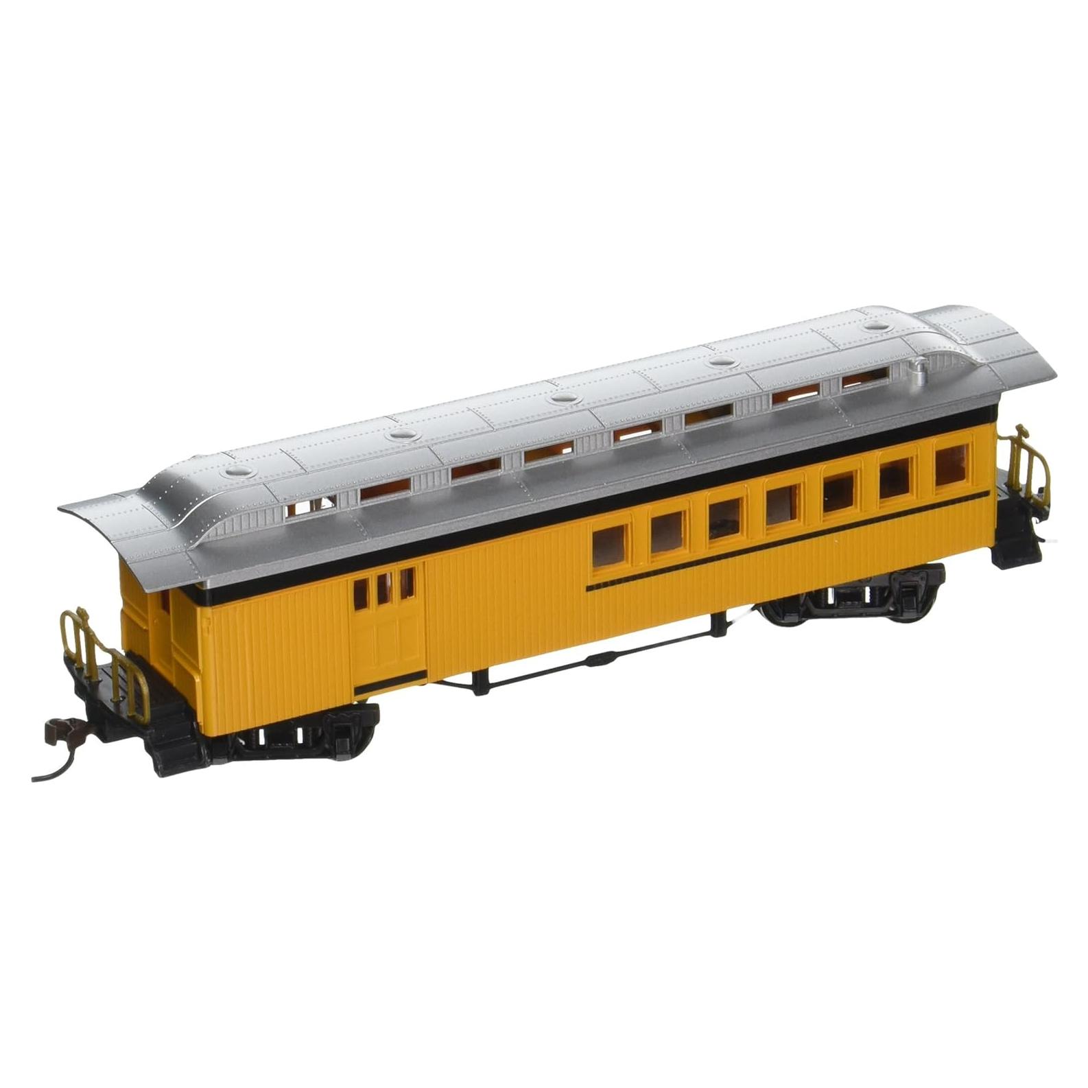Carro de Pasajeros Combinado Bachmann Amarillo Escala HO