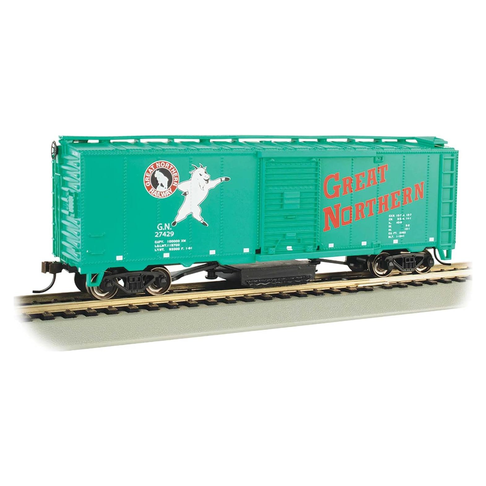 Carro de Limpieza de Vías Bachmann 40' Great Northern HO Verde