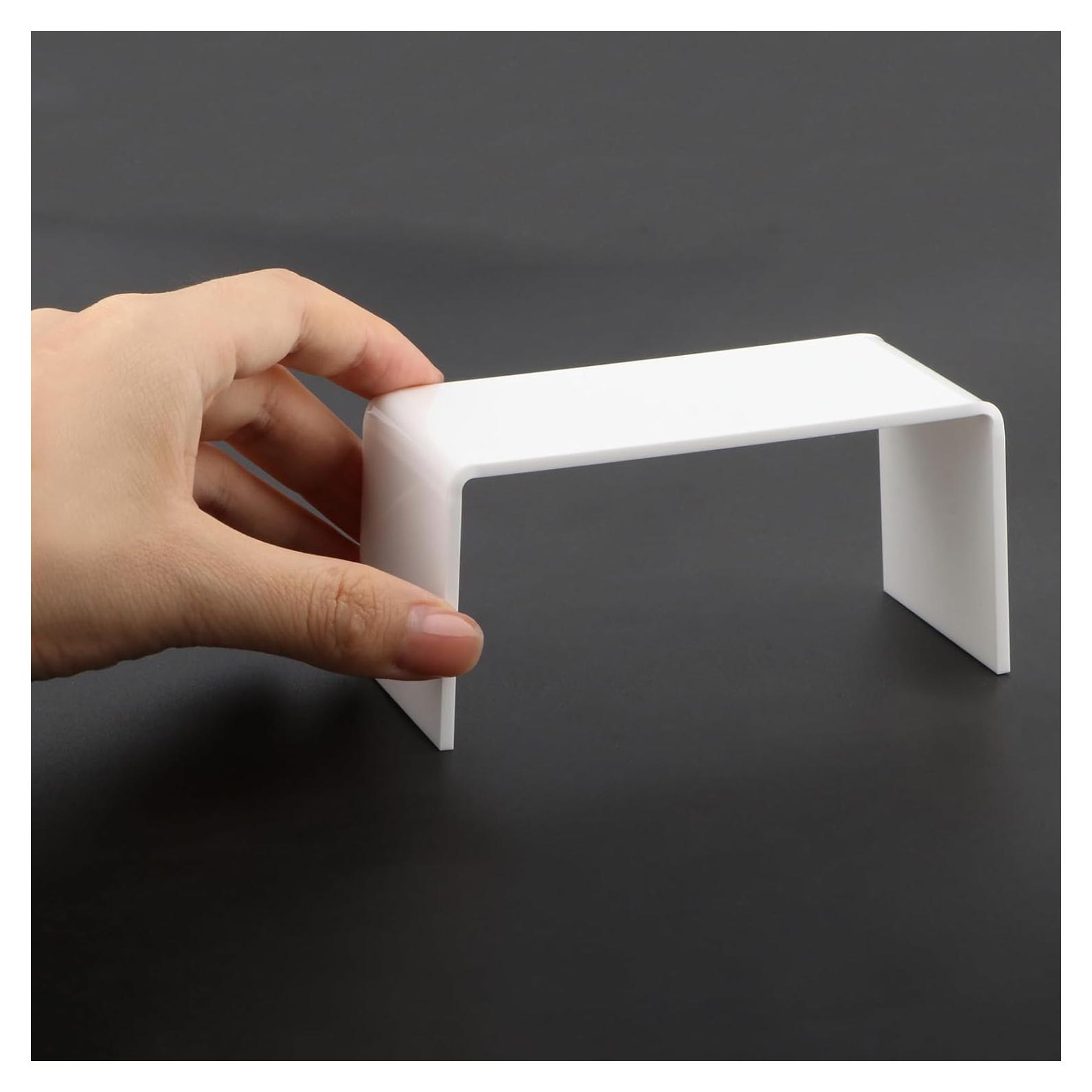 Mesa de Café Miniatura 1:12 Cutemini Blanca Moderna