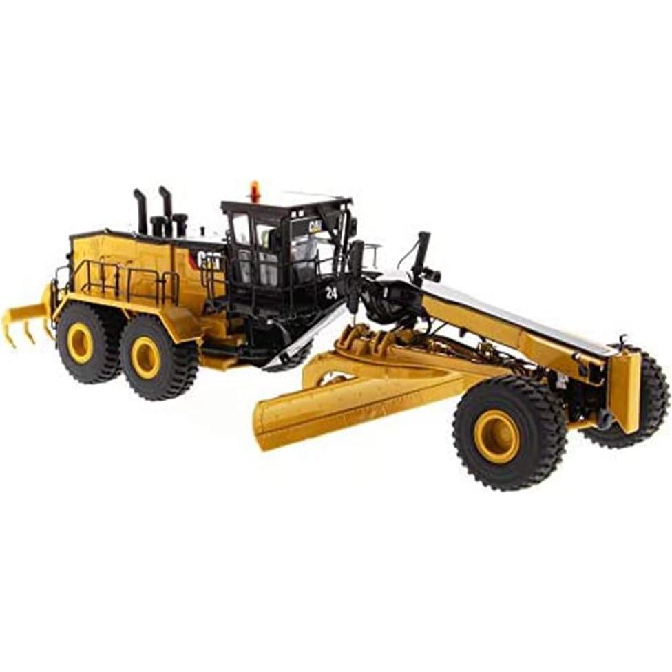 Motoniveladora Caterpillar 24 Diecast Masters 1:50 Detalles Realistas
