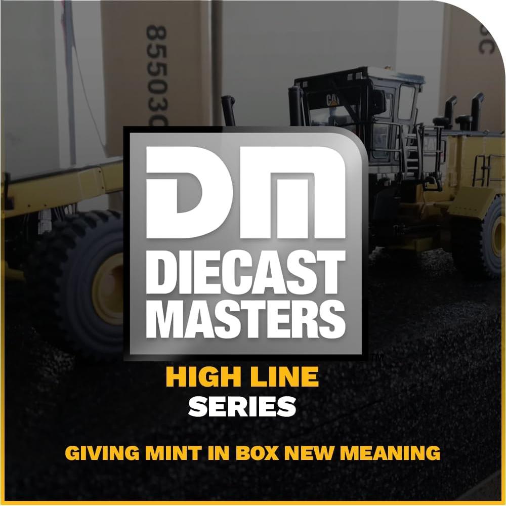 Motoniveladora Caterpillar 24 Diecast Masters 1:50 Detalles Realistas