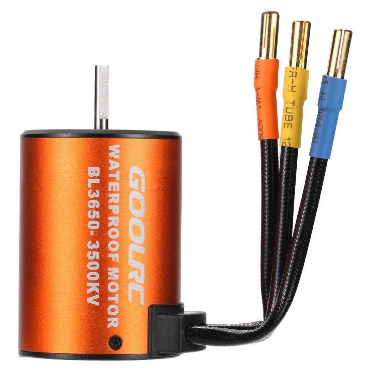 Motor Sin Escobillas GoolRC 3650 3500KV para Coche RC 1/10