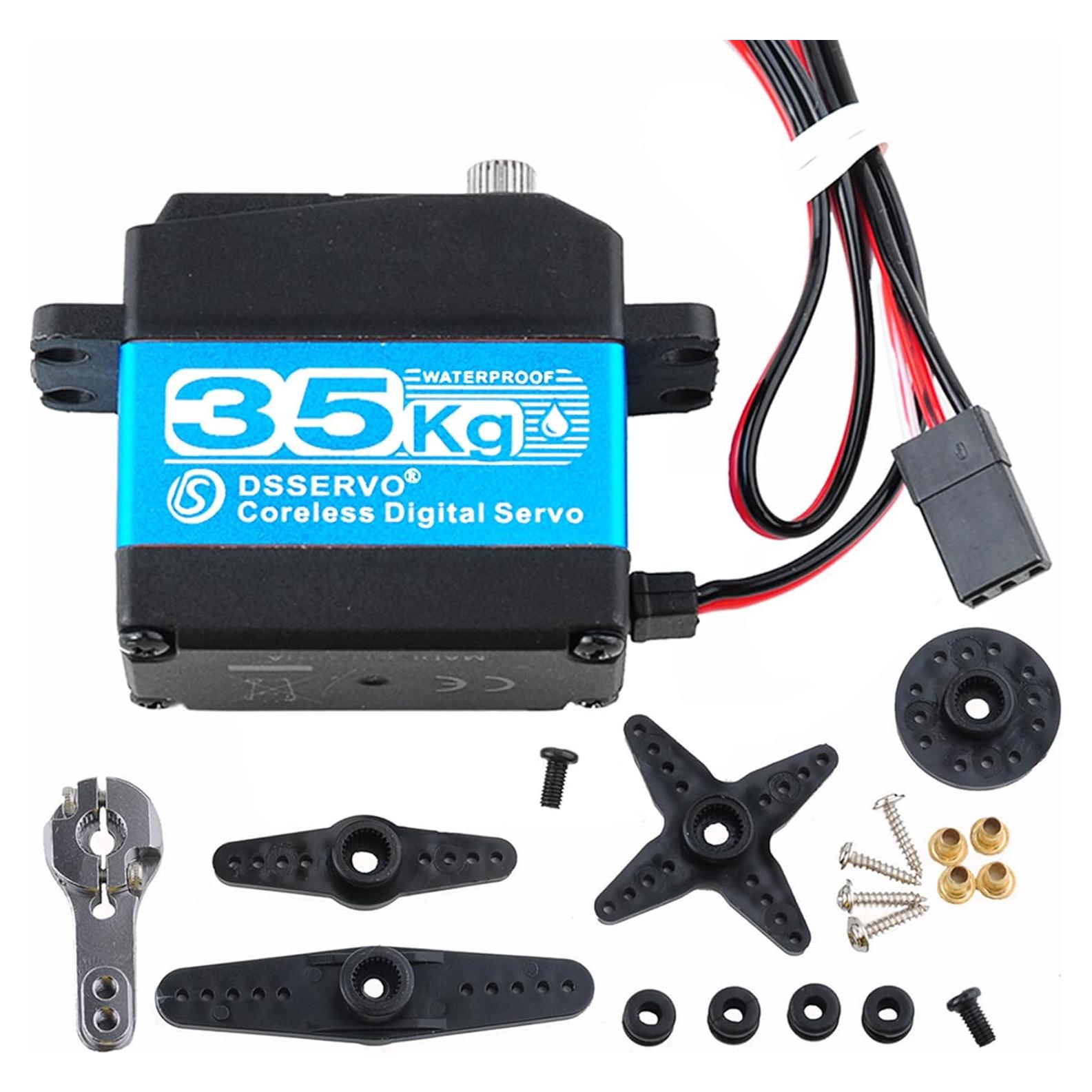Servo Digital Wishiot 35KG Impermeable 270° Metal 60g