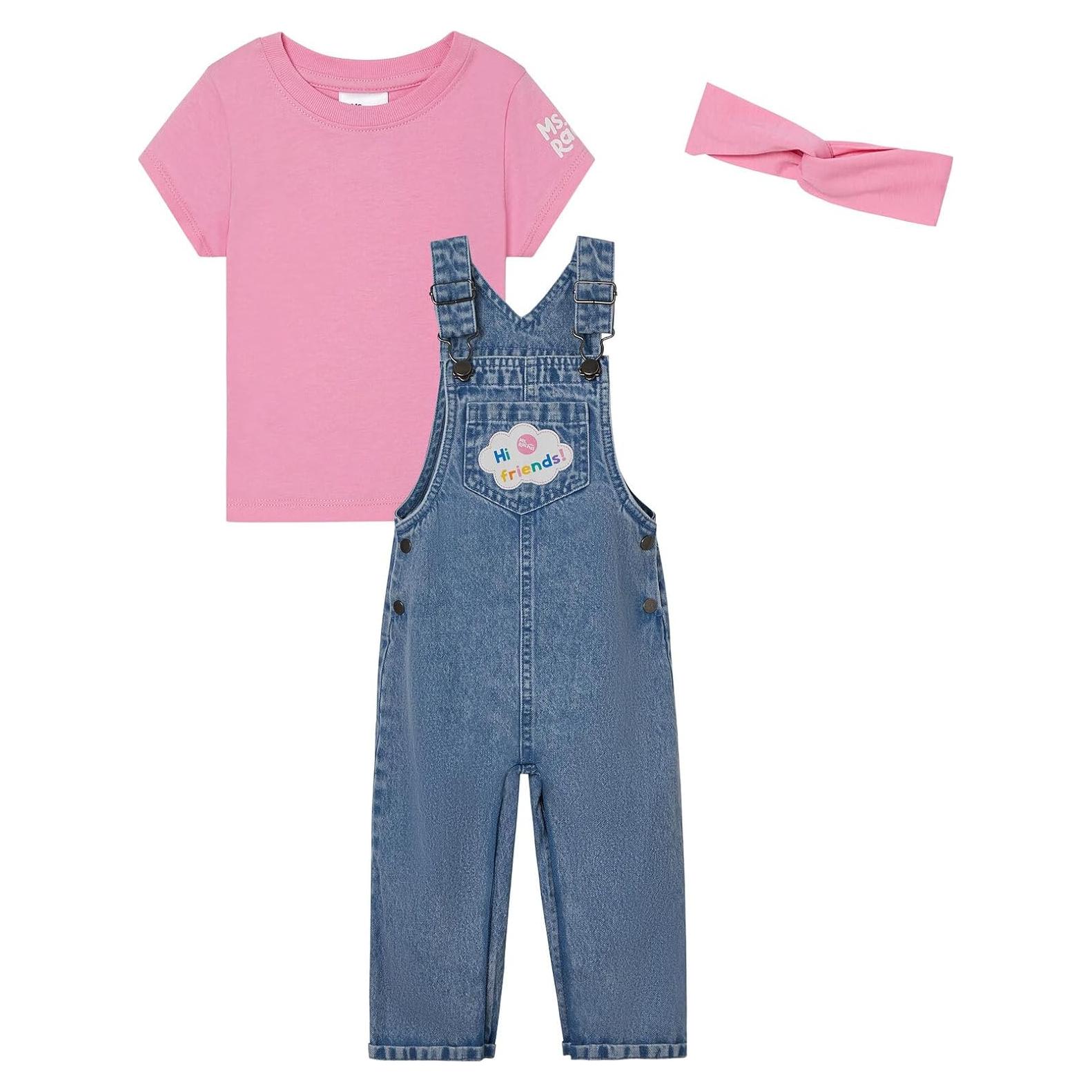 Disfraz de Ms. Rachel 3 Piezas Bebés 12 meses - 5T Denim