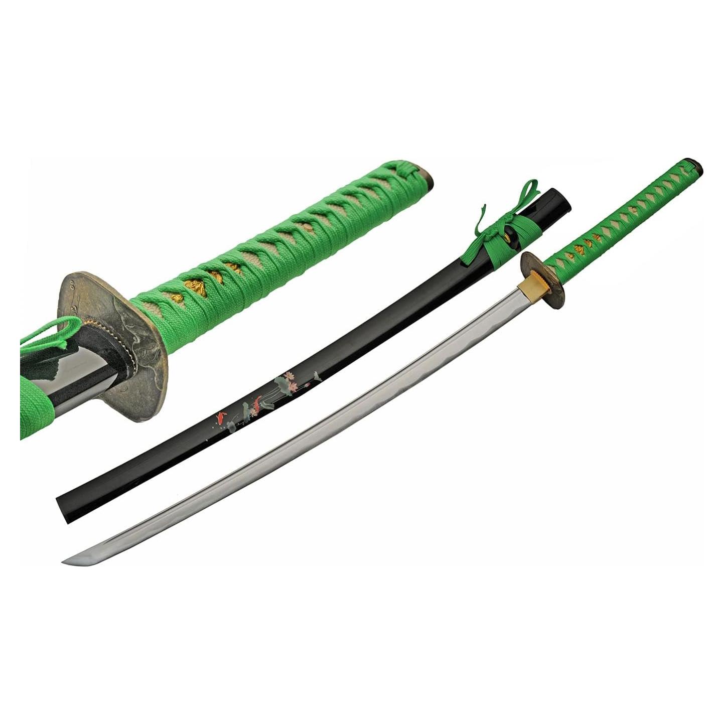 Katana Réplica SZCO de Acero al Carbono 99 cm con Funda