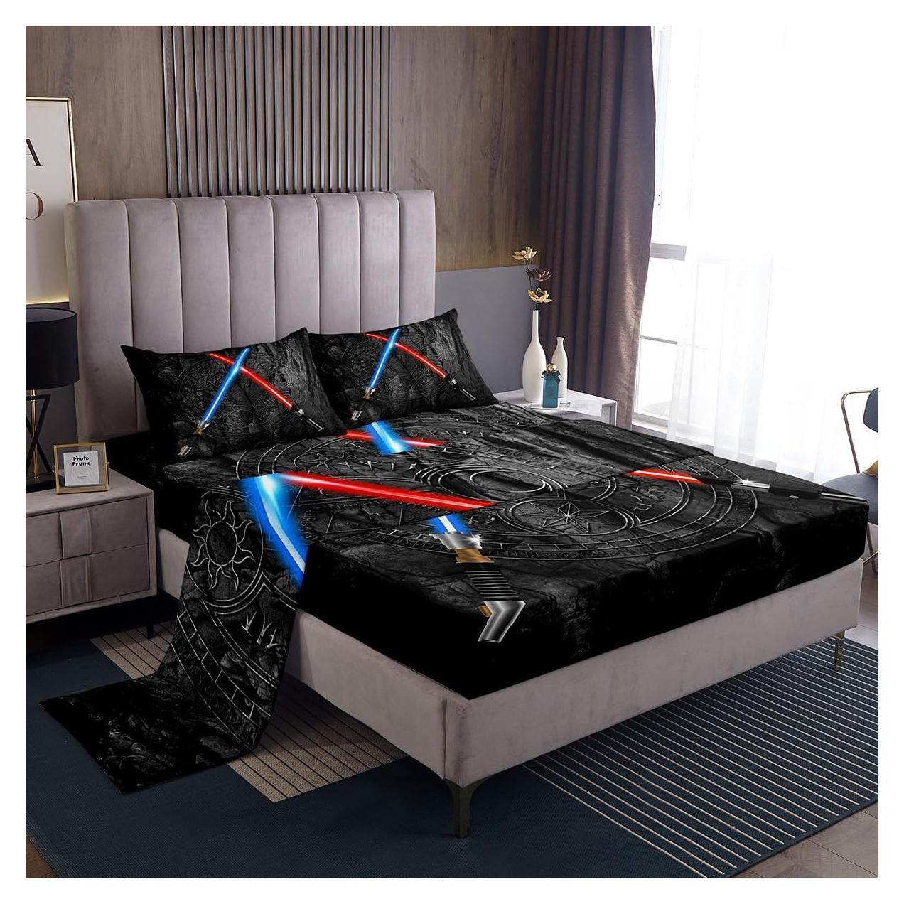 Juego de Sábanas Completo Castle Fairy 4 Piezas Microfibra