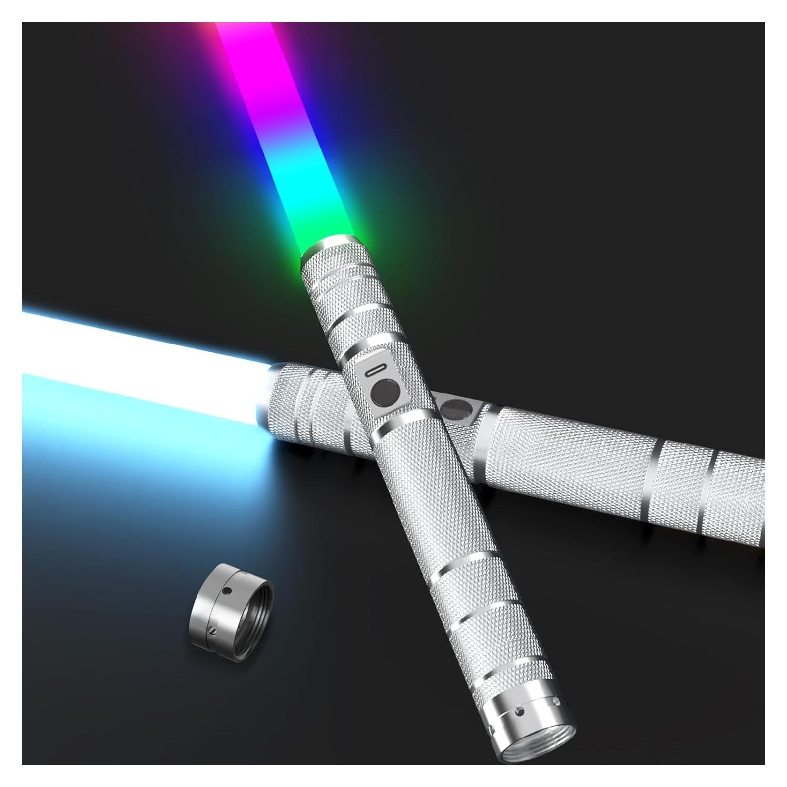 Sable de Luz RGB JOINBO 62 cm Recargable 2 Paquetes