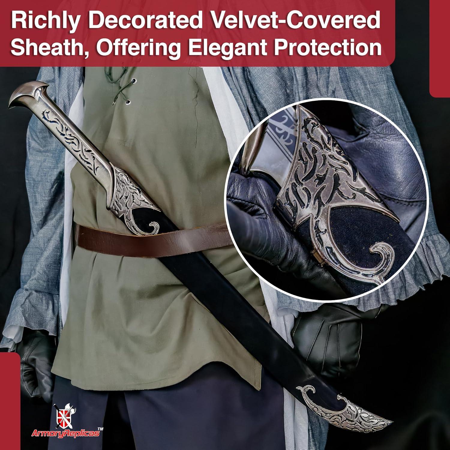 Espada Coleccionable Rey Elfo Réplicas de Armory 71.12 cm