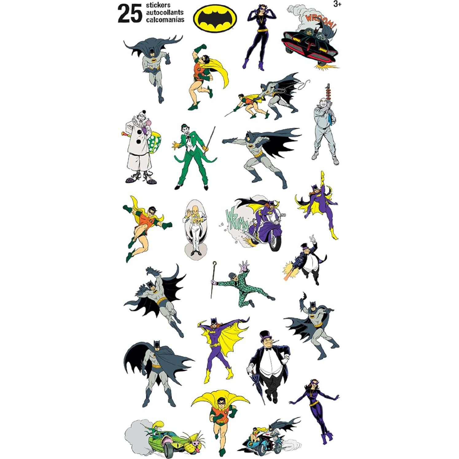 Bolsa de Tote Reutilizable Batman - 2 Unidades con Stickers