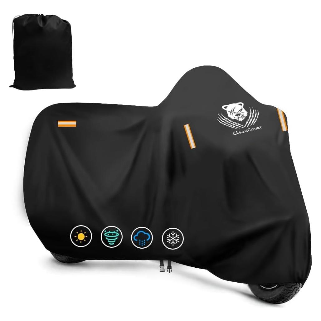Cubierta de Motocicleta Impermeable ClawsCover 3XL 294.6x119.8cm
