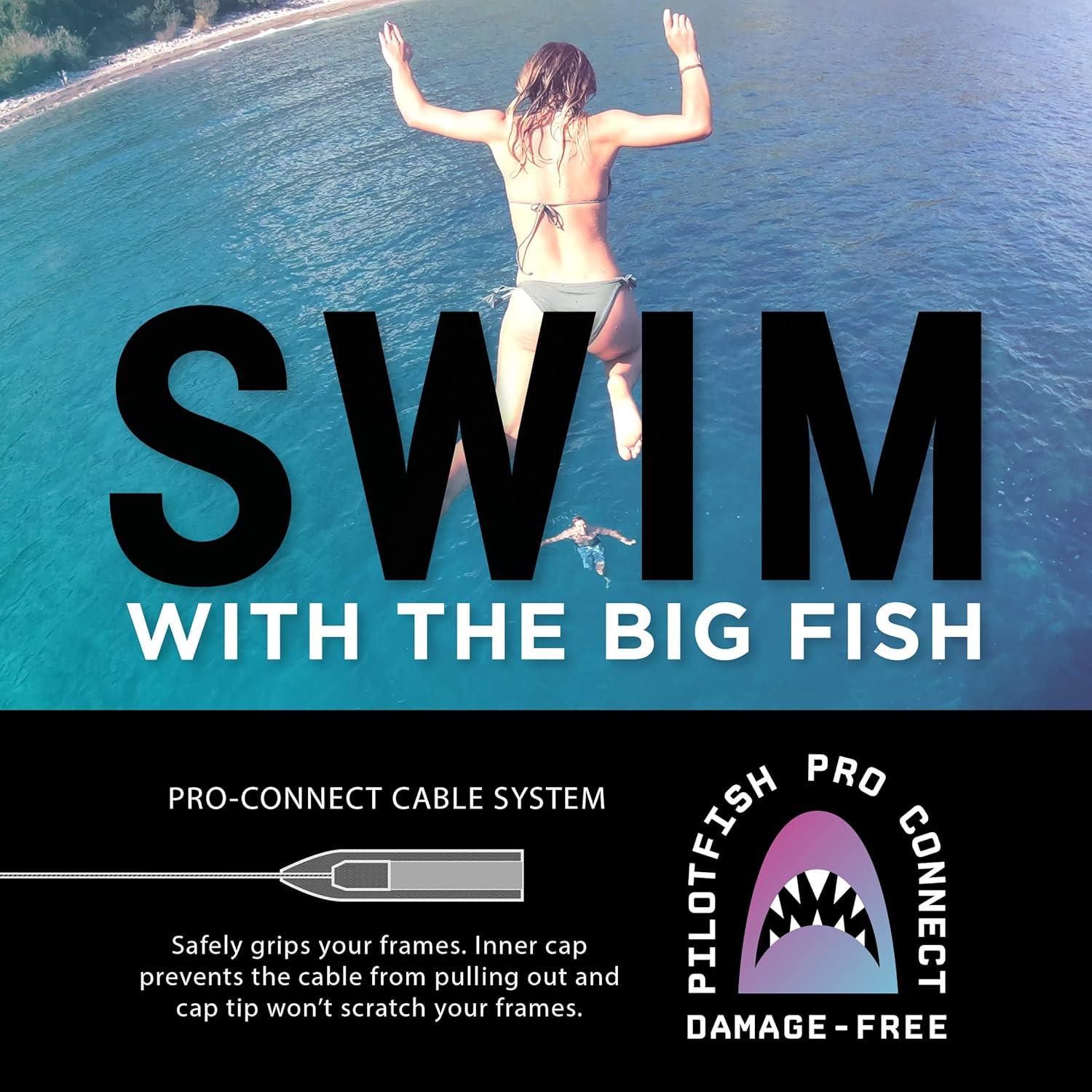 Correa Ajustable Pilotfish para Gafas 35.56 cm Coral Púrpura